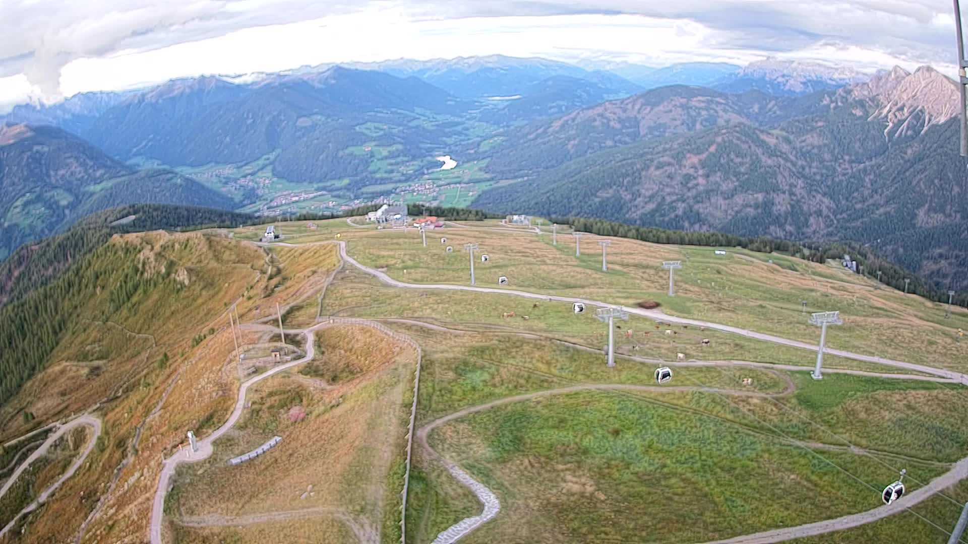 Sommet du Kronplatz | vue sur Valdaora – Olang