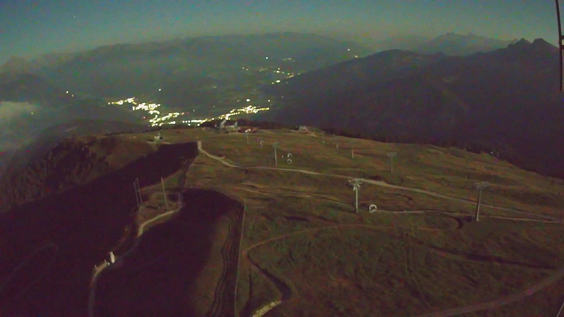 Kronplatz-Gipfel | Blick nach Olang – Valdaora