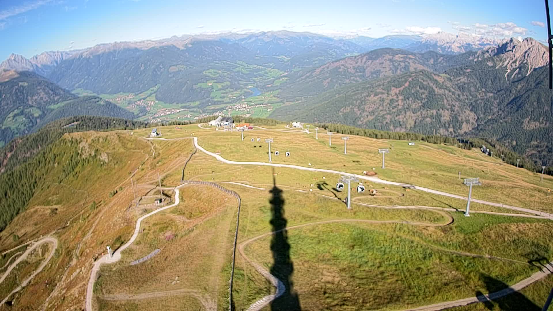 Sommet du Kronplatz | vue sur Valdaora – Olang