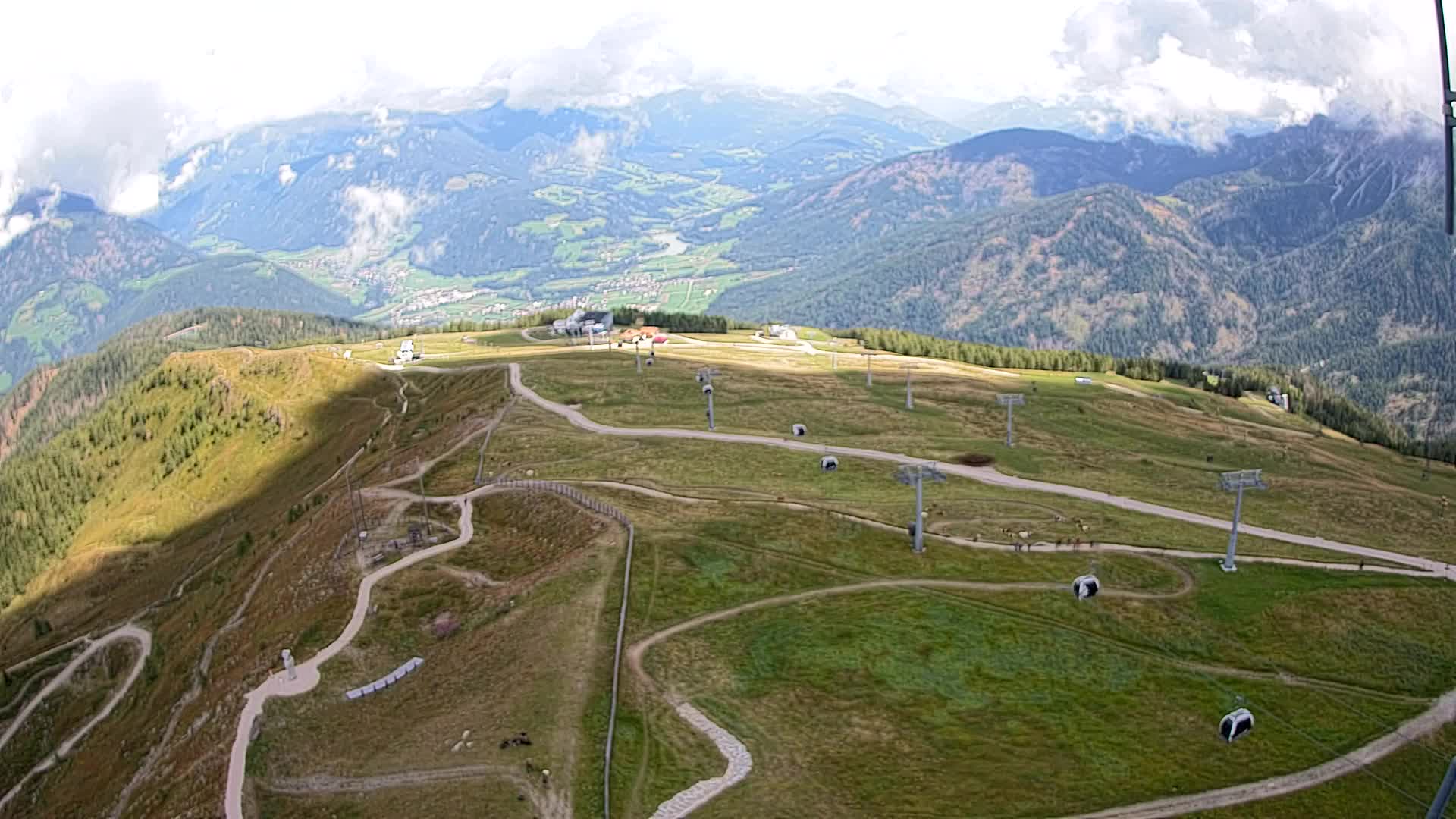 Sommet du Kronplatz | vue sur Valdaora – Olang