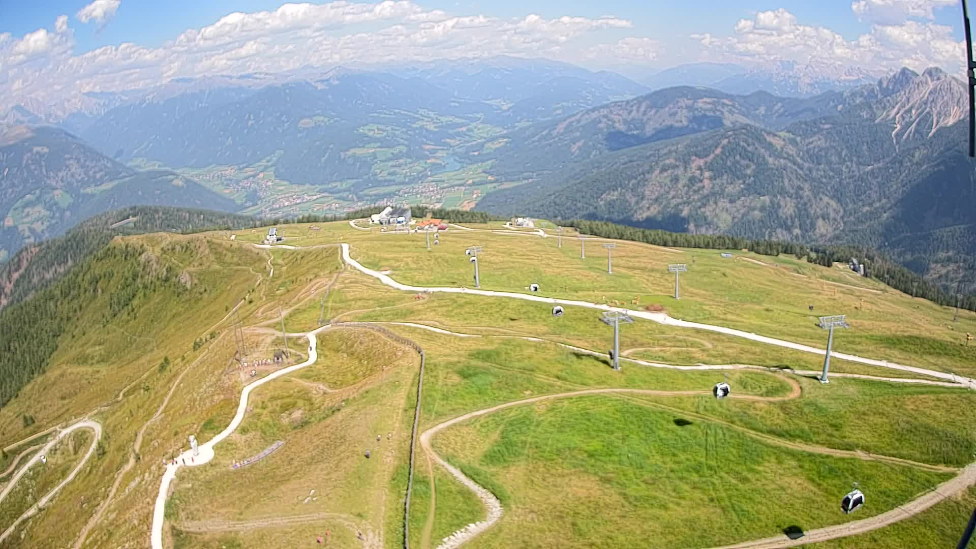Kronplatz vrh | pogled na Valdaoro – Olang