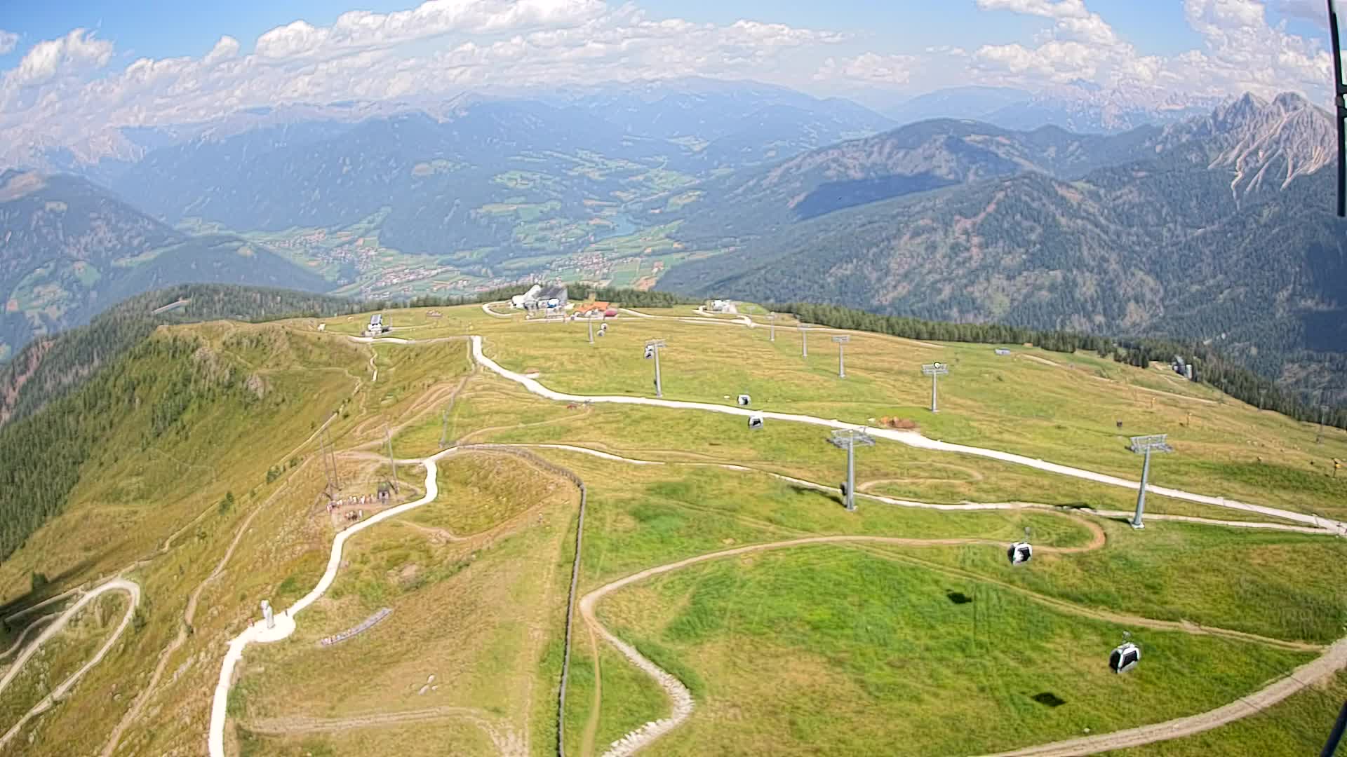 Kronplatz vrh | pogled na Valdaora – Olang