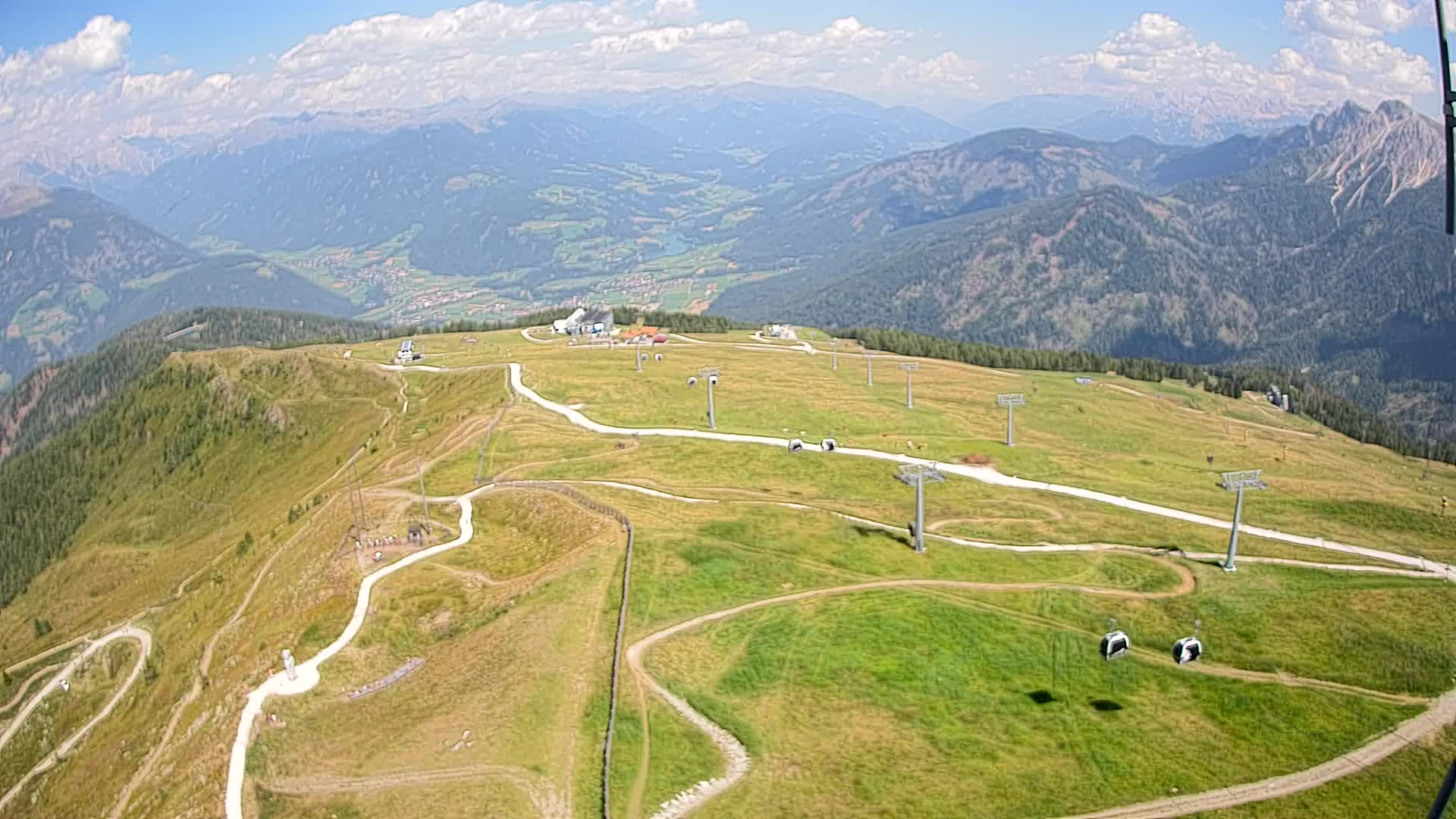Kronplatz vrh | pogled na Valdaora – Olang