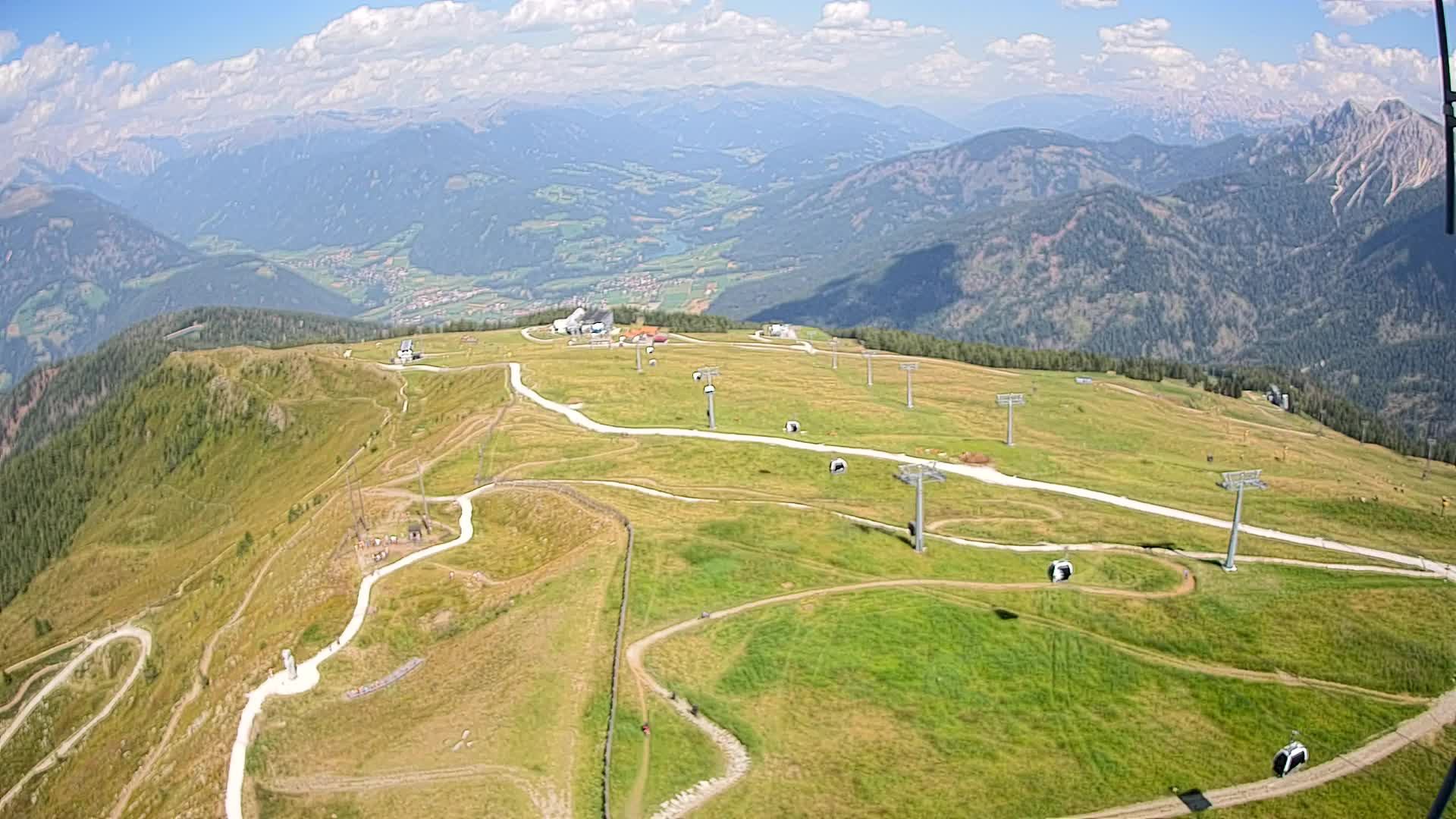 Kronplatz vrh | pogled na Valdaora – Olang