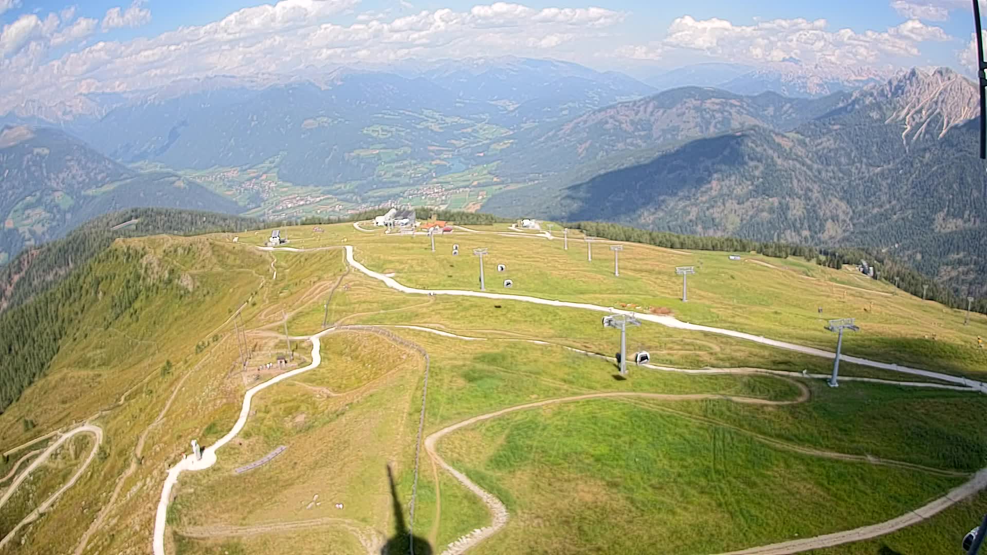 Kronplatz vrh | pogled na Valdaora – Olang