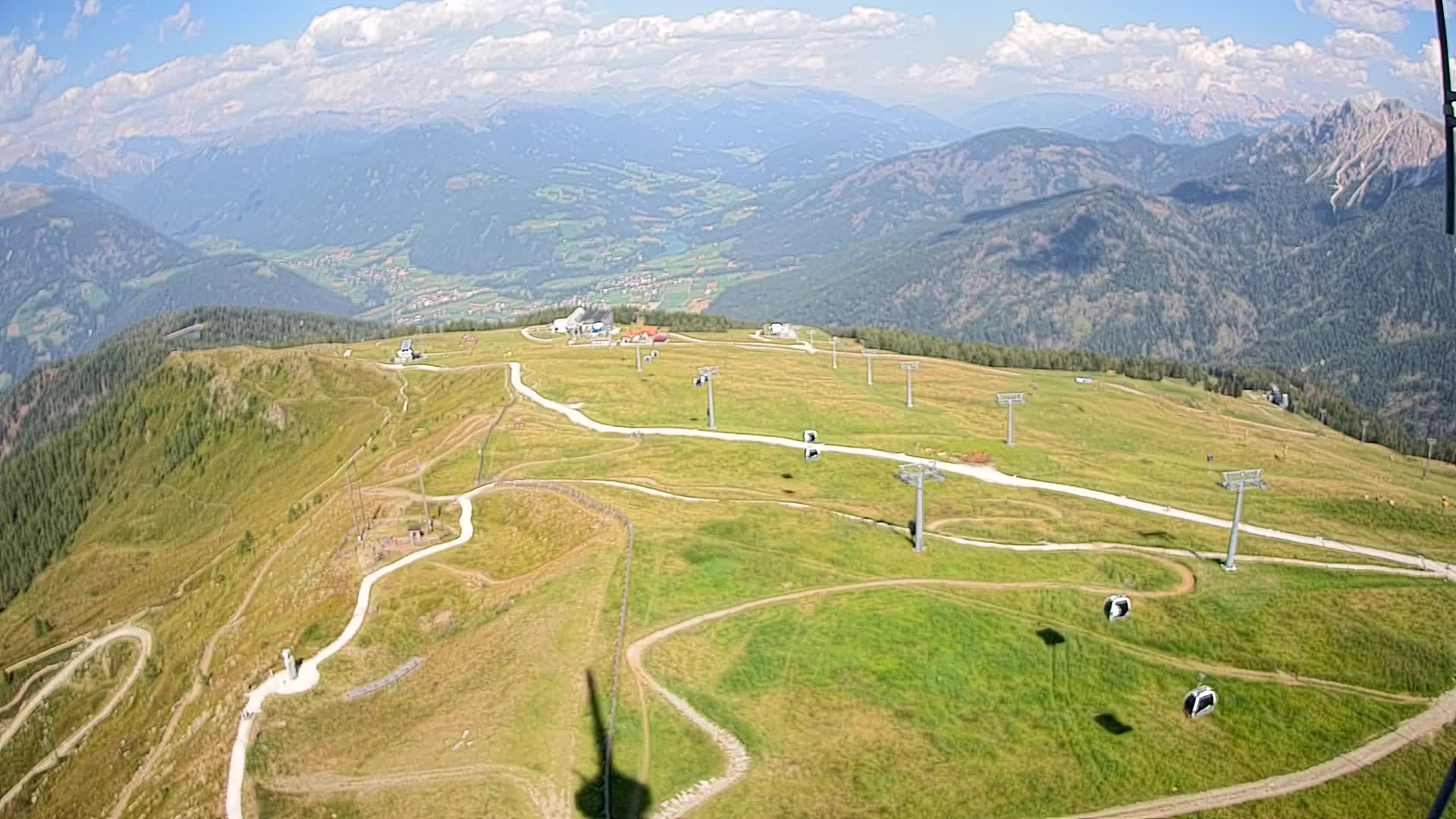 Kronplatz vrh | pogled na Valdaora – Olang