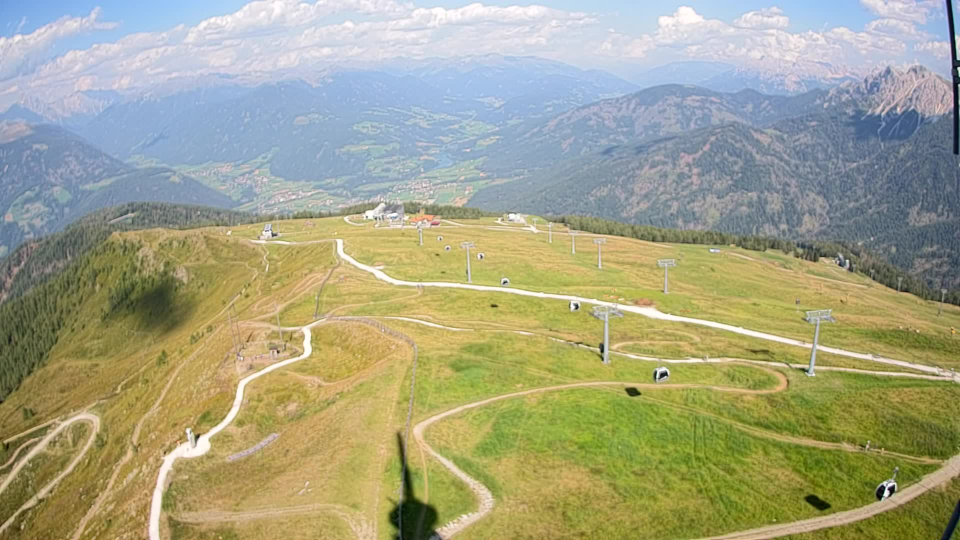 Kronplatz vrh | pogled na Valdaora – Olang