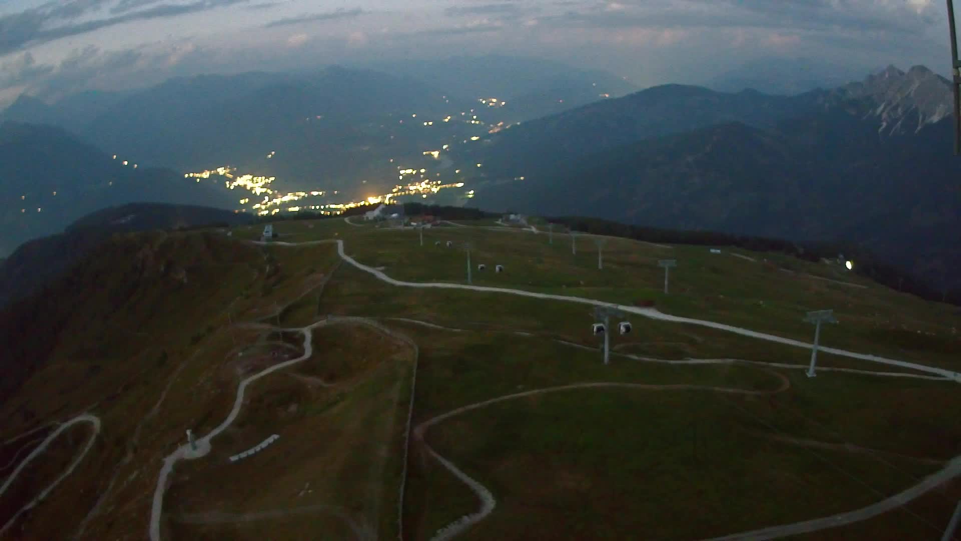 Kronplatz-Gipfel | Blick nach Olang – Valdaora