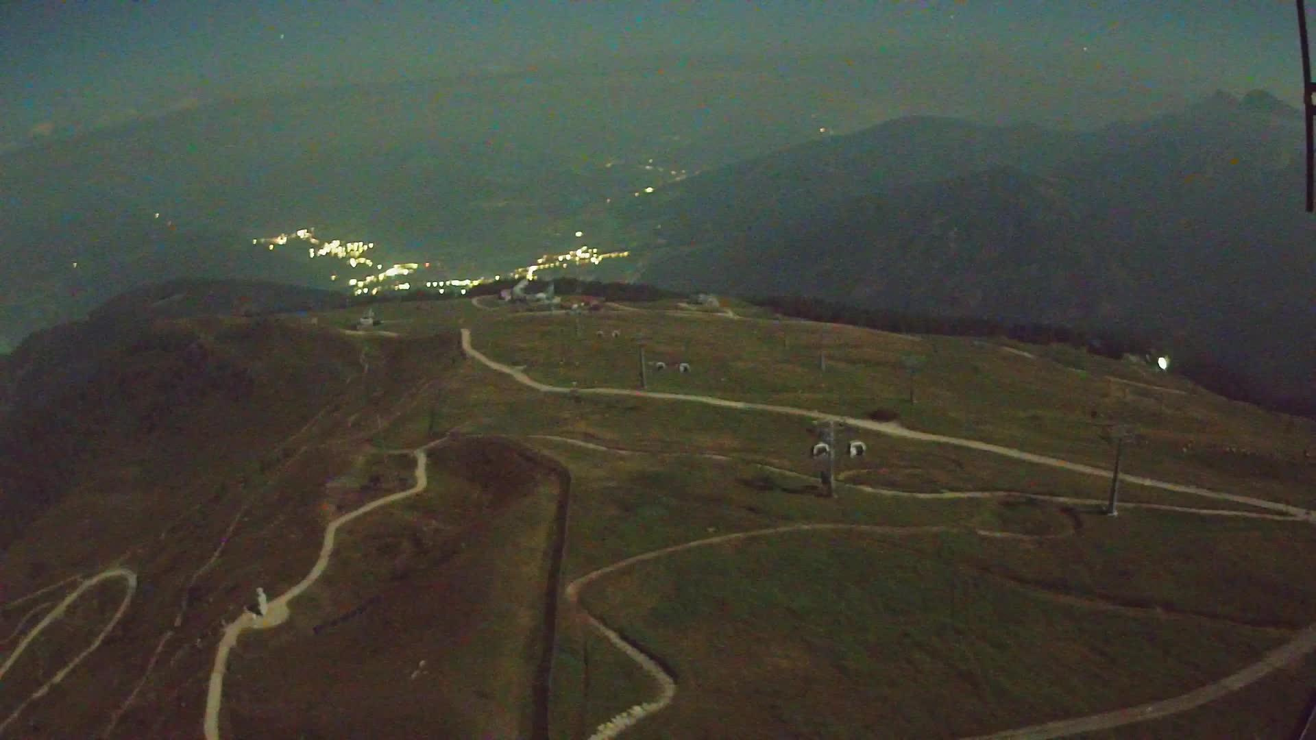 Kronplatz-Gipfel | Blick nach Olang – Valdaora