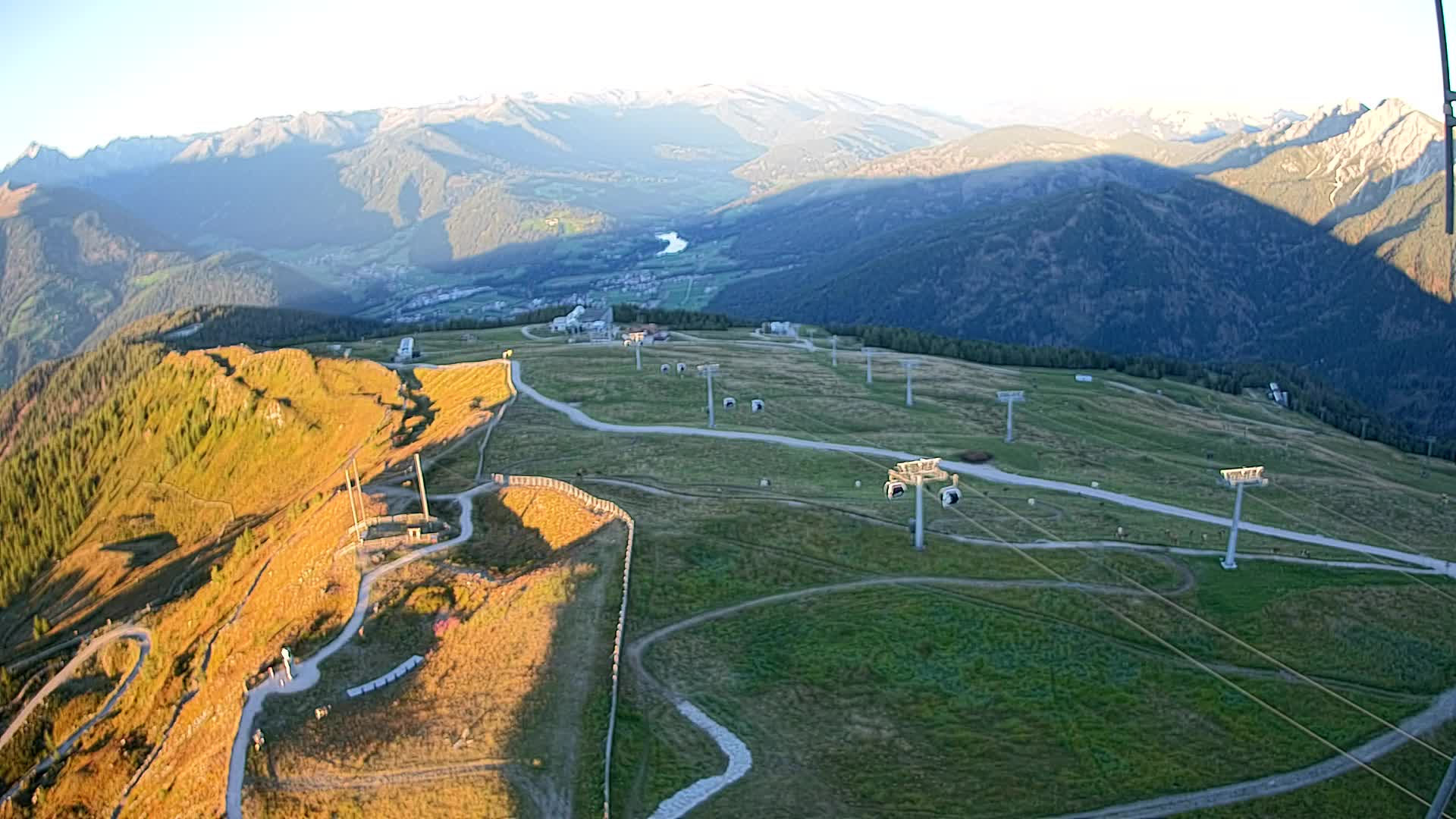 Kronplatz-Gipfel | Blick nach Olang – Valdaora
