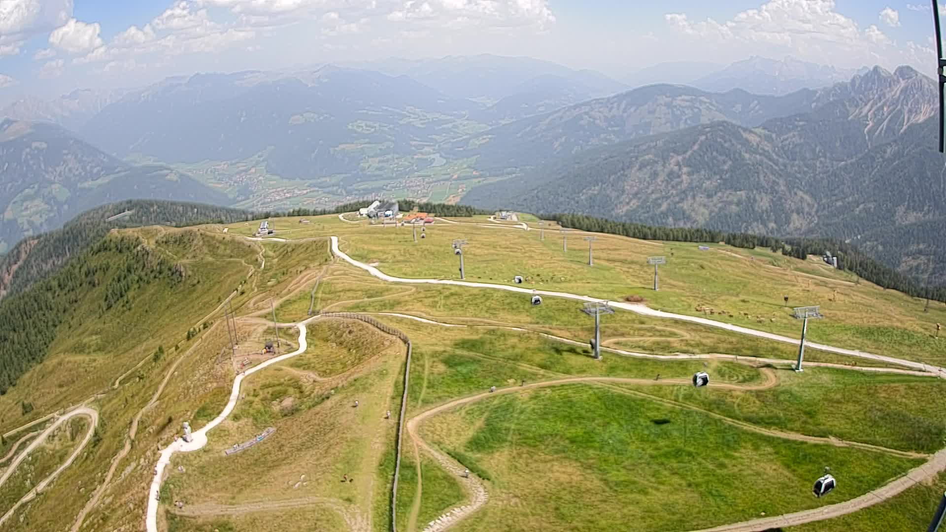Sommet du Kronplatz | vue sur Valdaora – Olang
