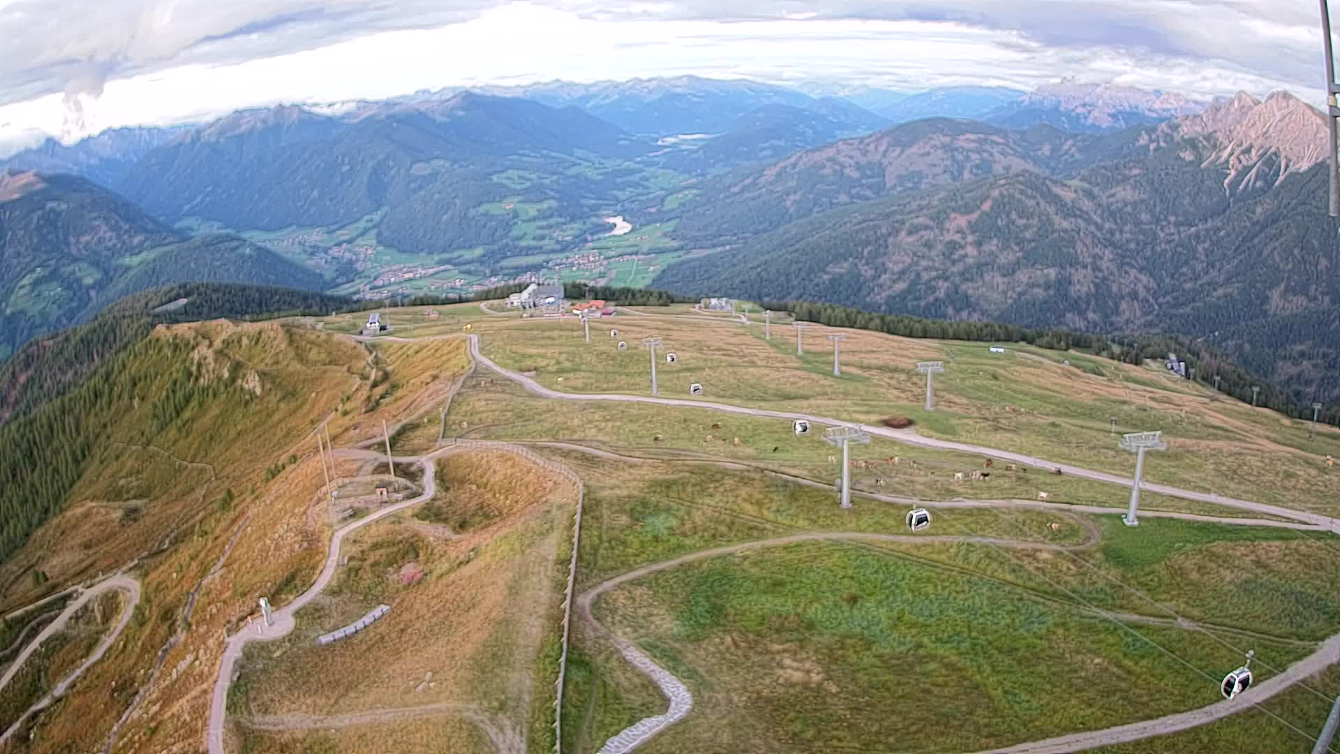 Sommet du Kronplatz | vue sur Valdaora – Olang
