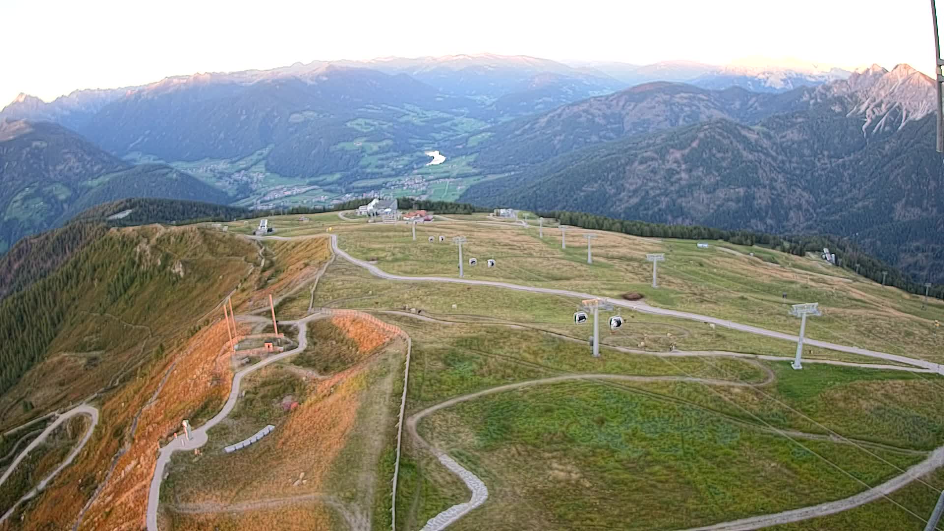 Kronplatz vrh | pogled na Valdaora – Olang