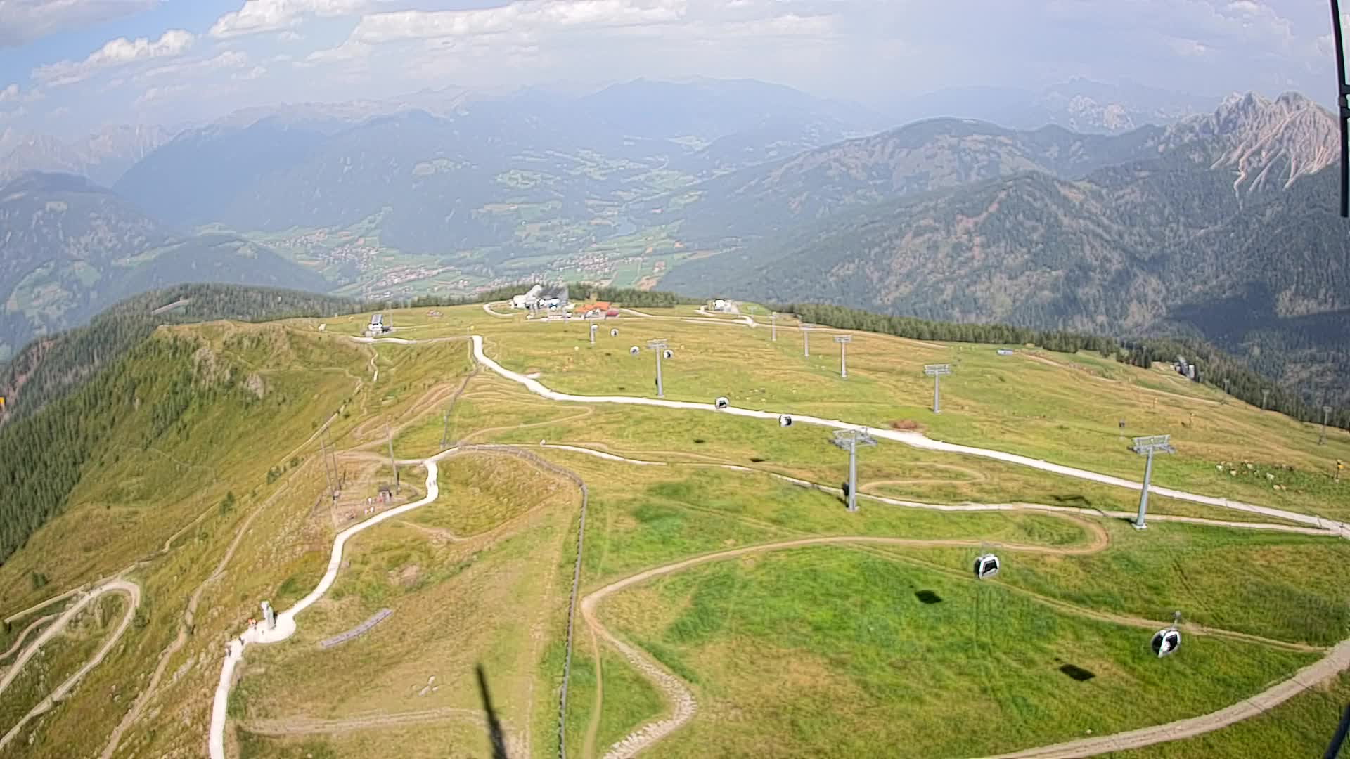 Sommet du Kronplatz | vue sur Valdaora – Olang