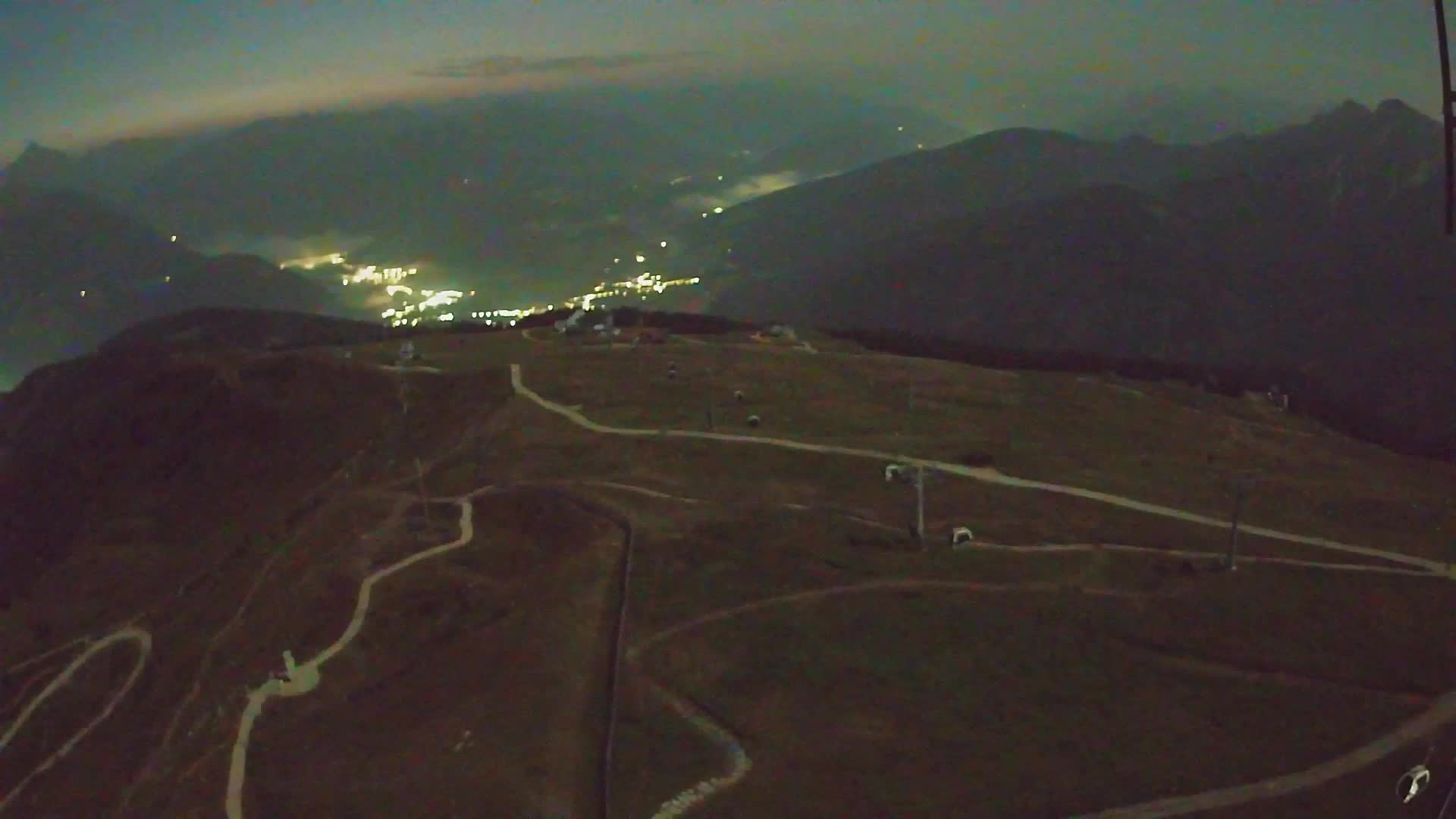 Kronplatz-Gipfel | Blick nach Olang – Valdaora