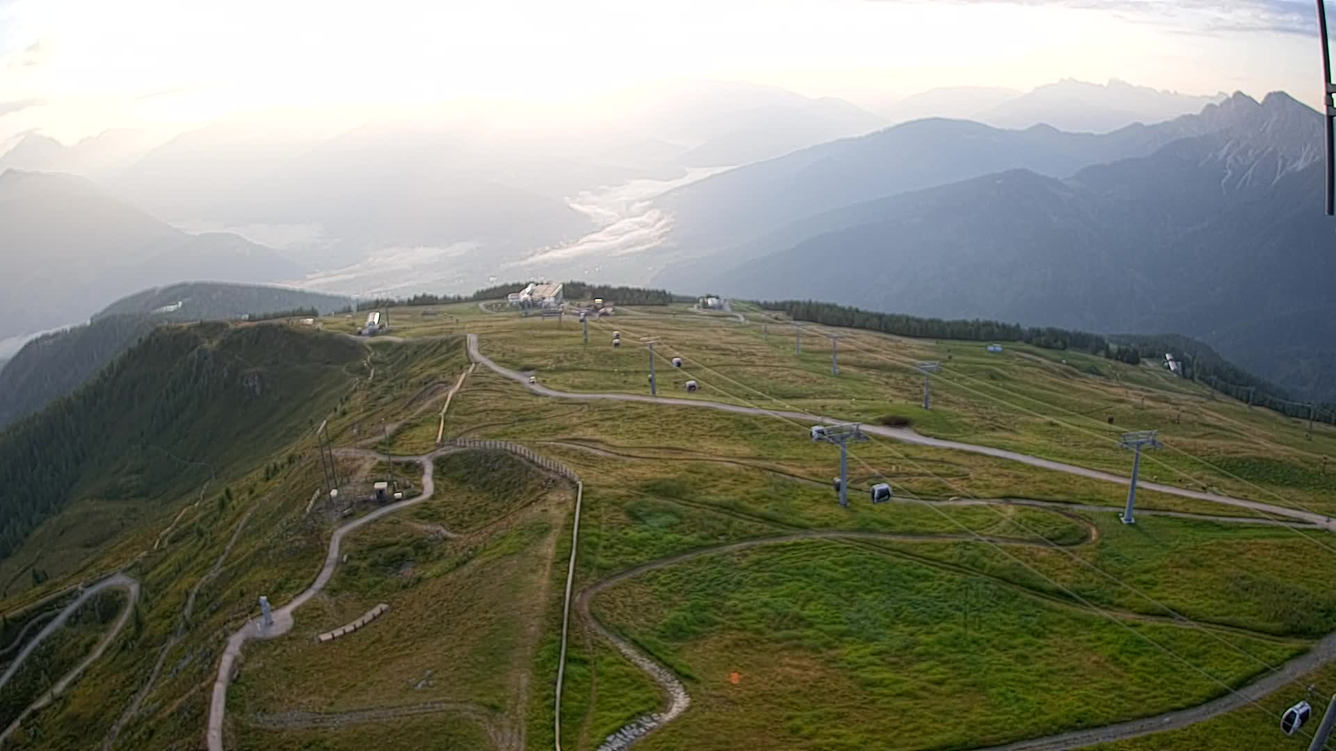 Kronplatz-Gipfel | Blick nach Olang – Valdaora