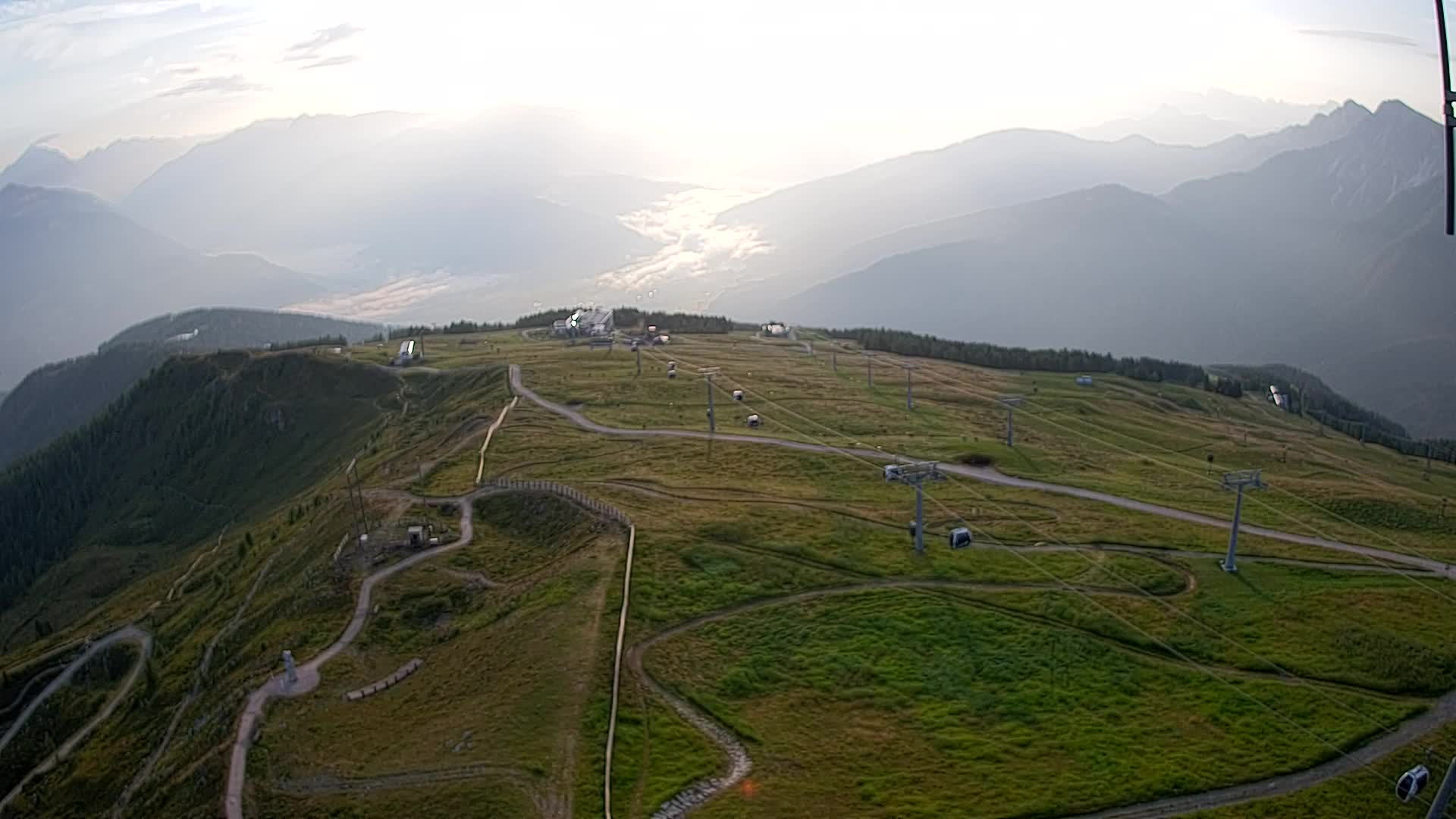 Kronplatz-Gipfel | Blick nach Olang – Valdaora