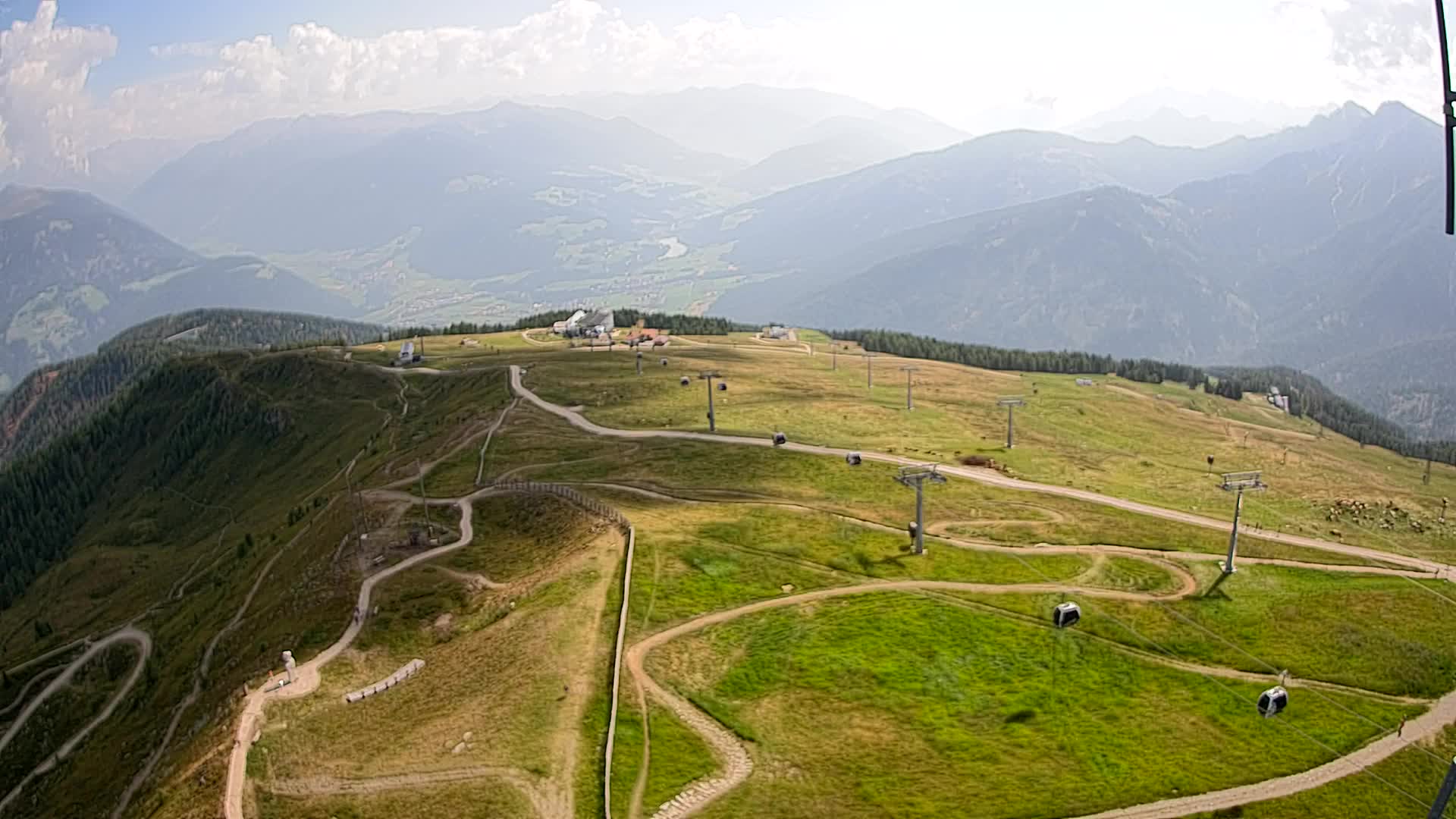 Kronplatz vrh | pogled na Valdaora – Olang