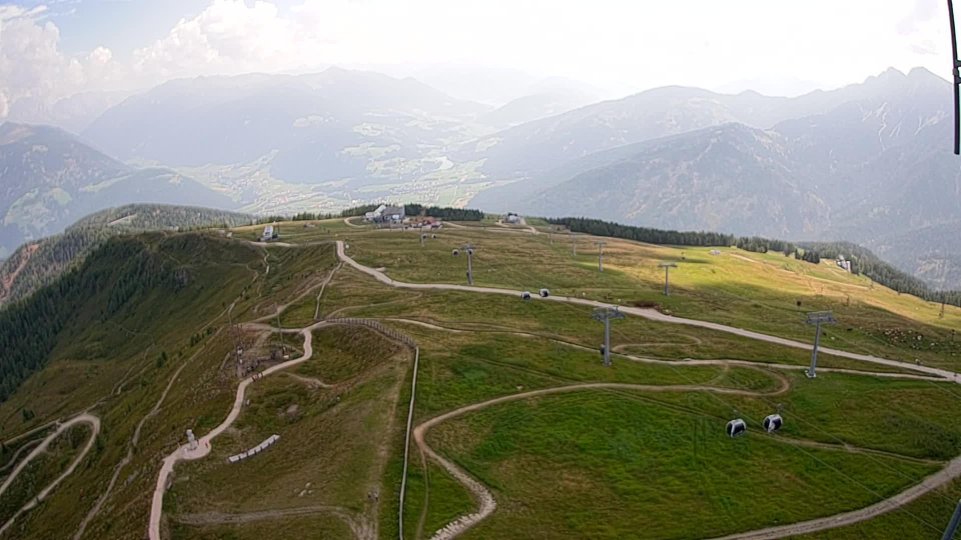Sommet du Kronplatz | vue sur Valdaora – Olang