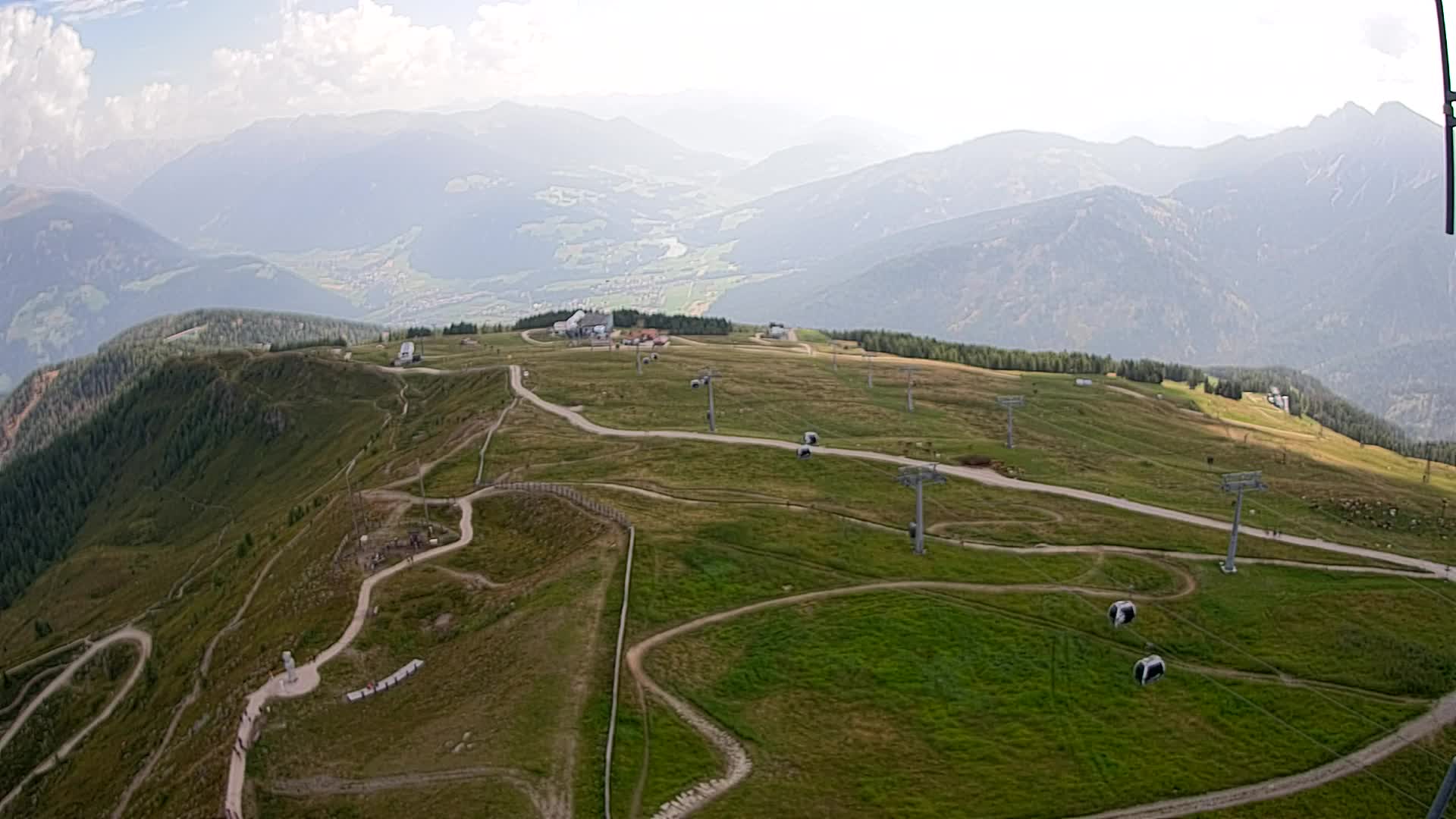 Sommet du Kronplatz | vue sur Valdaora – Olang