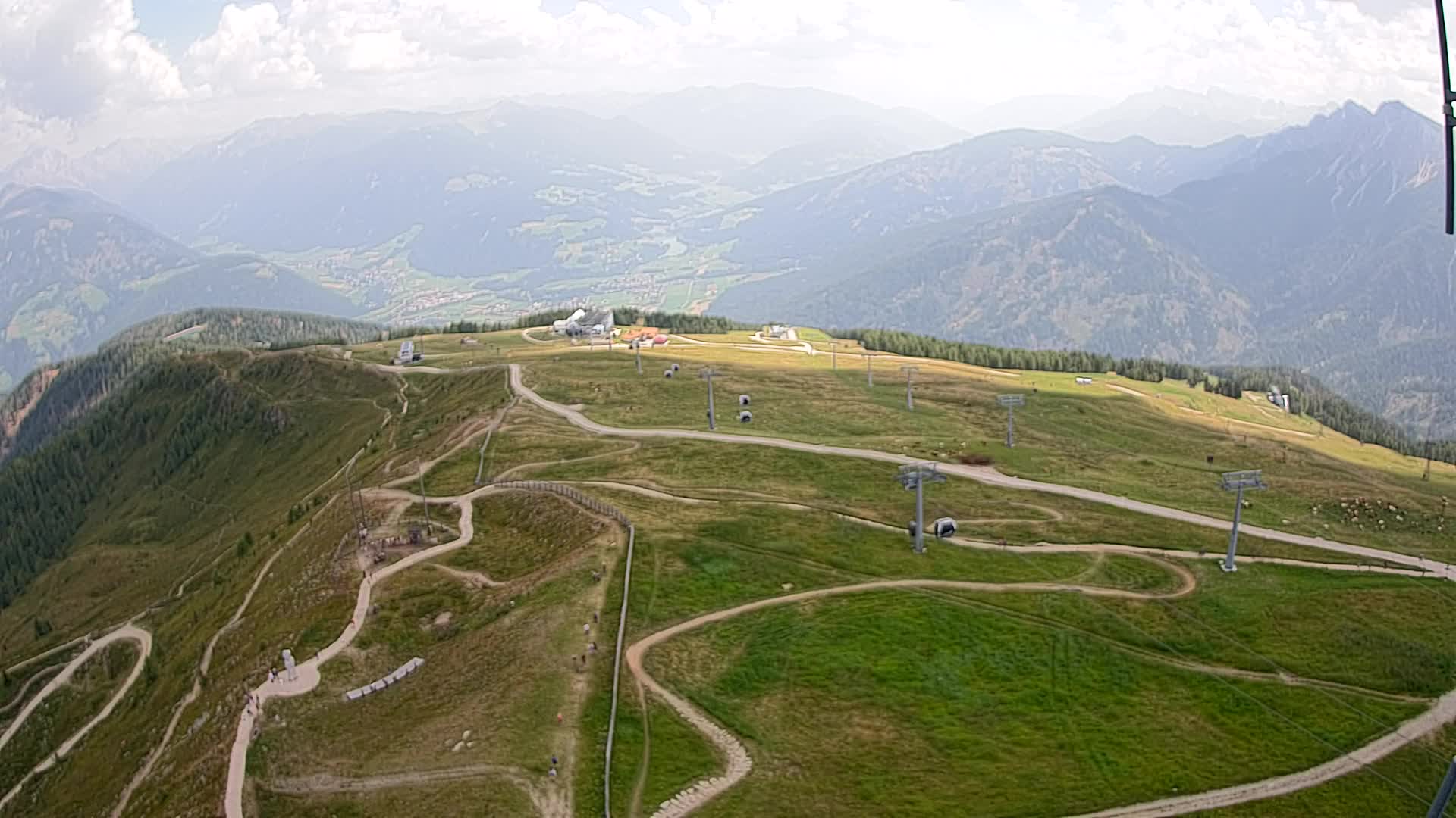 Kronplatz vrh | pogled na Valdaora – Olang