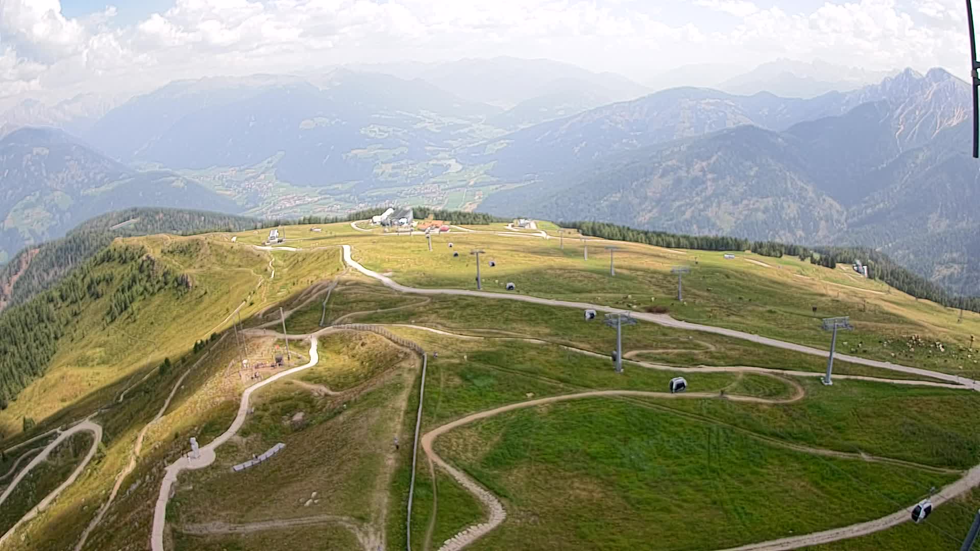 Sommet du Kronplatz | vue sur Valdaora – Olang