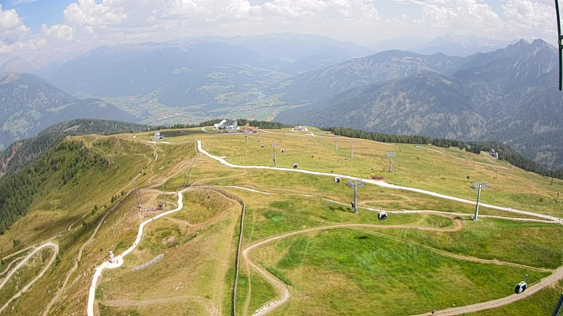 Sommet du Kronplatz | vue sur Valdaora – Olang