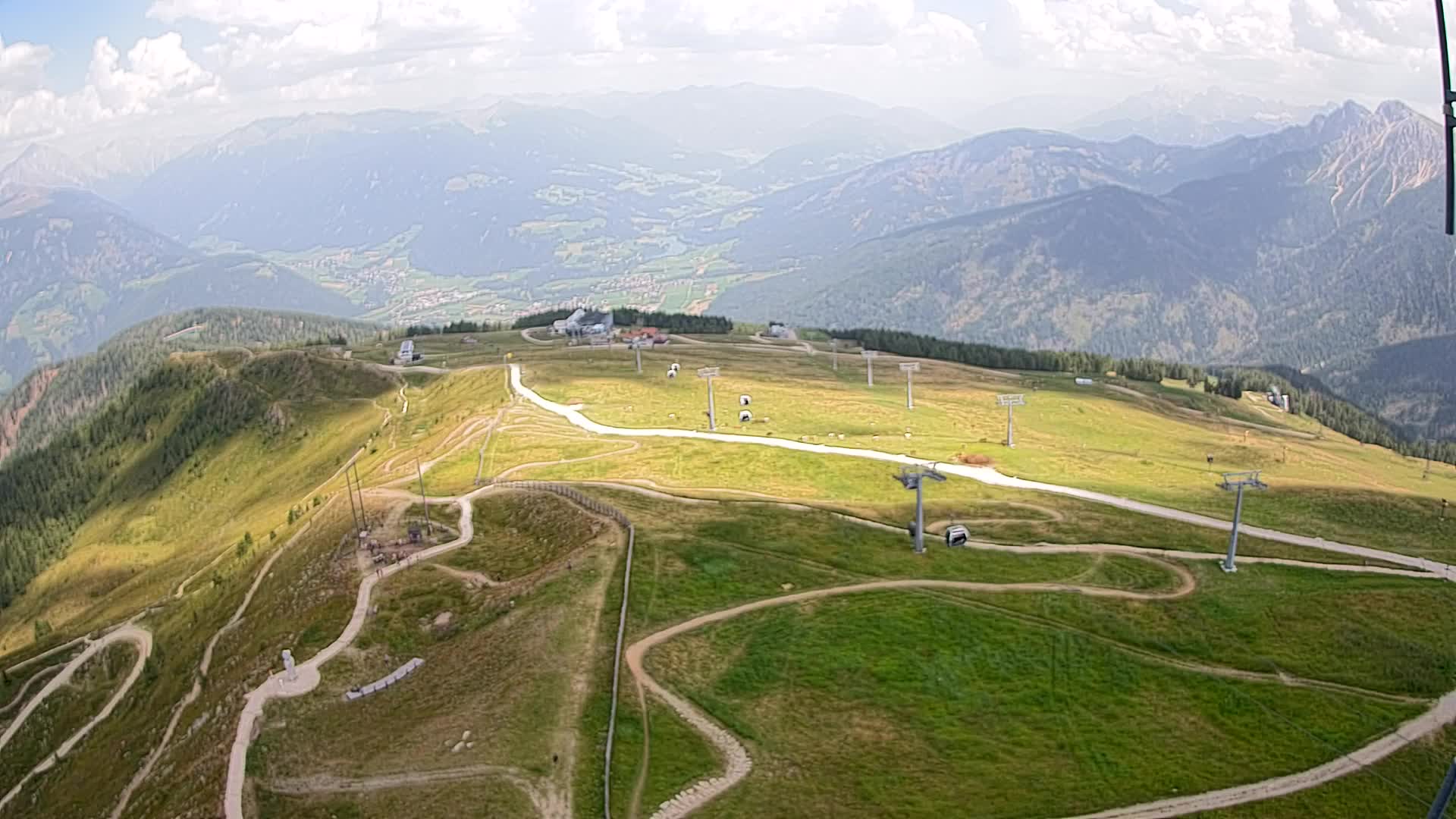Sommet du Kronplatz | vue sur Valdaora – Olang
