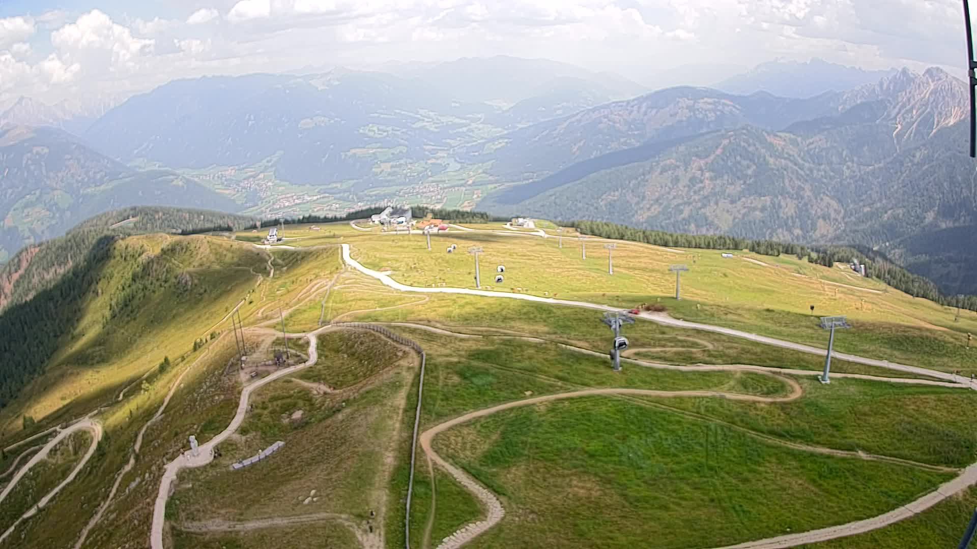 Sommet du Kronplatz | vue sur Valdaora – Olang