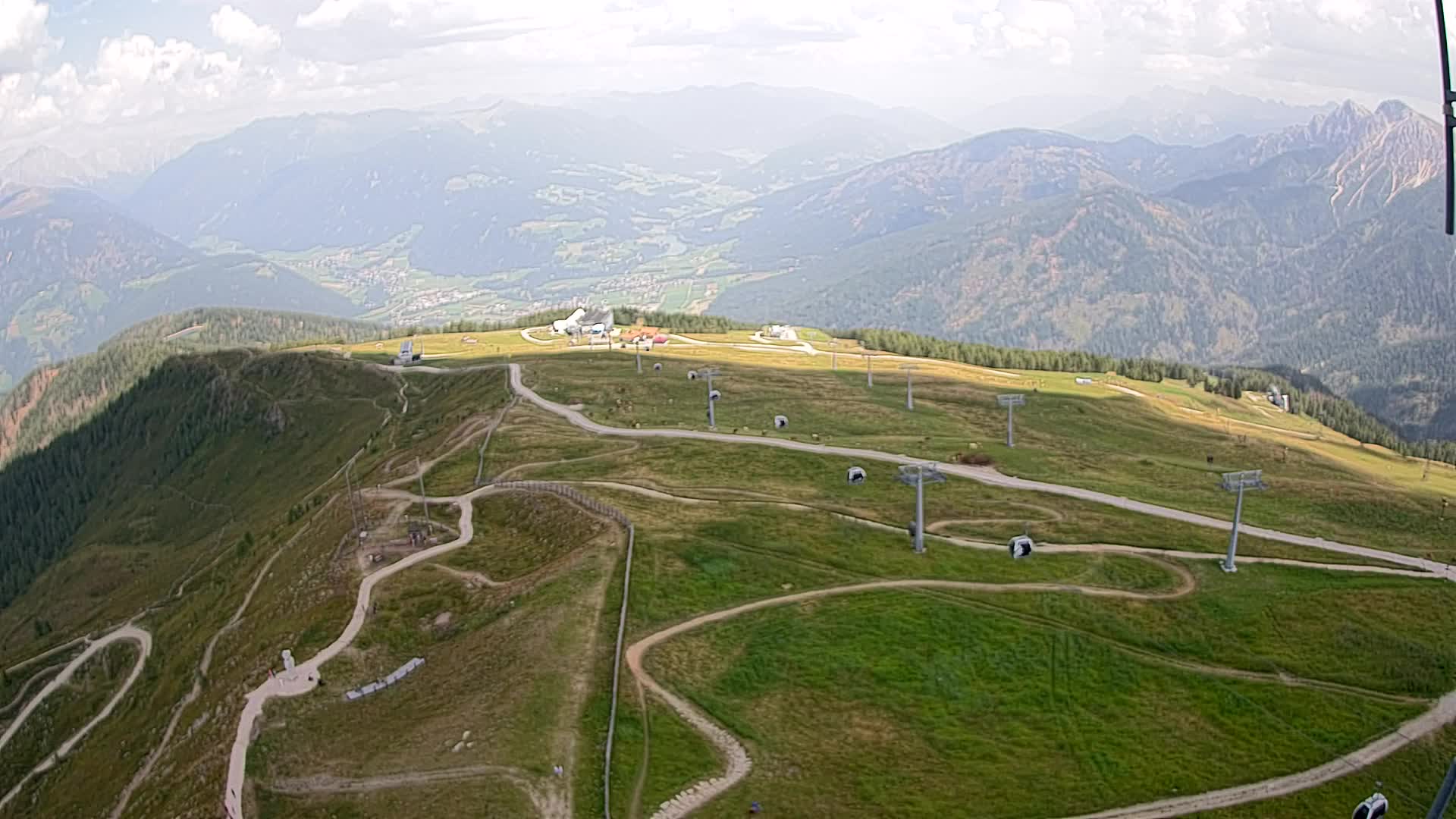 Sommet du Kronplatz | vue sur Valdaora – Olang