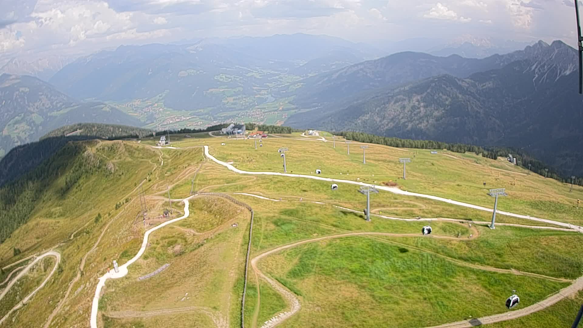 Sommet du Kronplatz | vue sur Valdaora – Olang