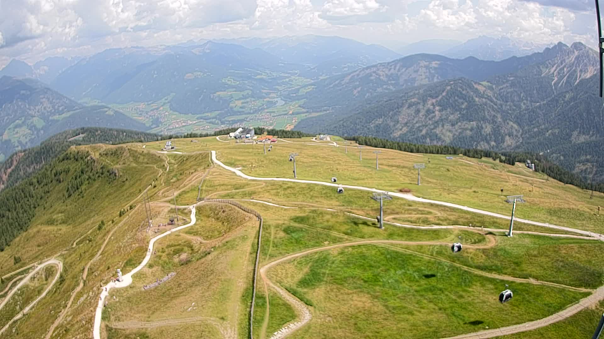 Sommet du Kronplatz | vue sur Valdaora – Olang