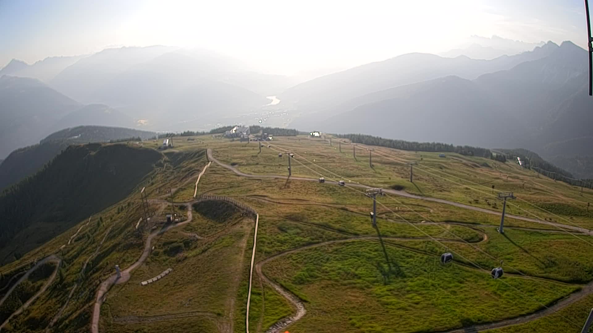 Kronplatz-Gipfel | Blick nach Olang – Valdaora