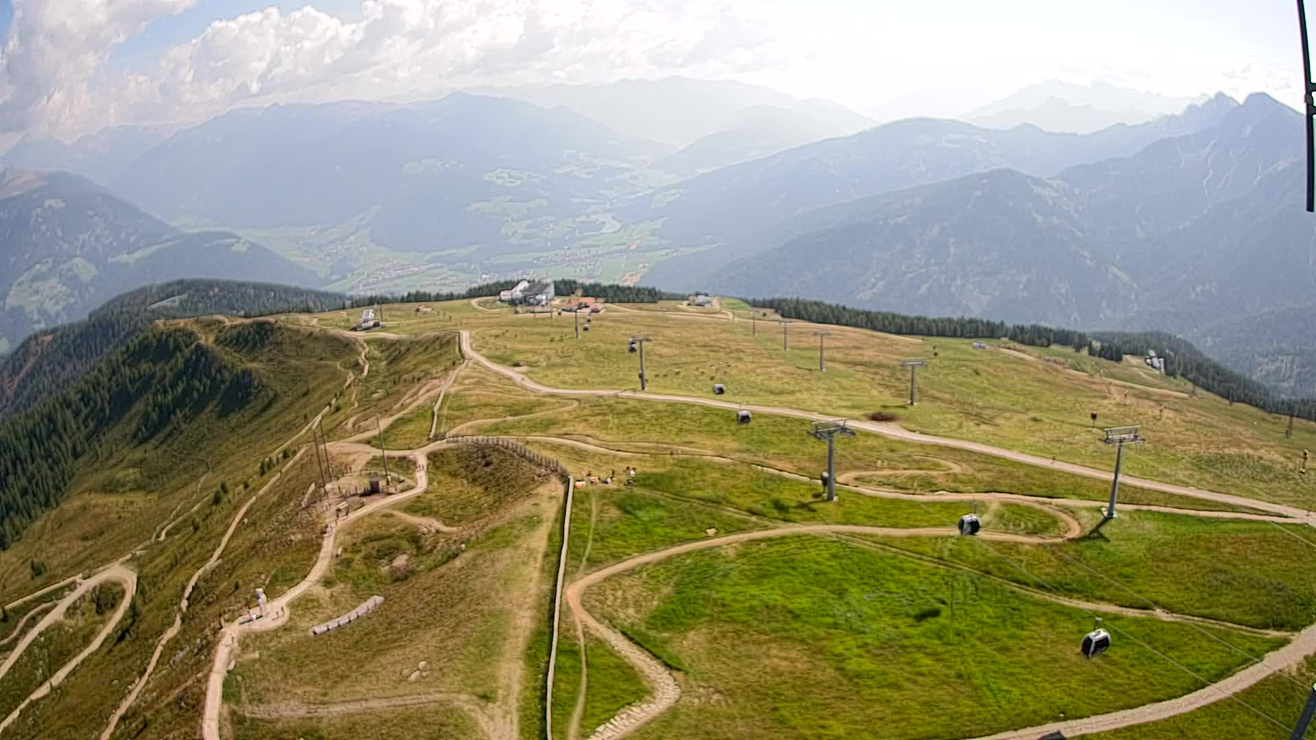 Sommet du Kronplatz | vue sur Valdaora – Olang
