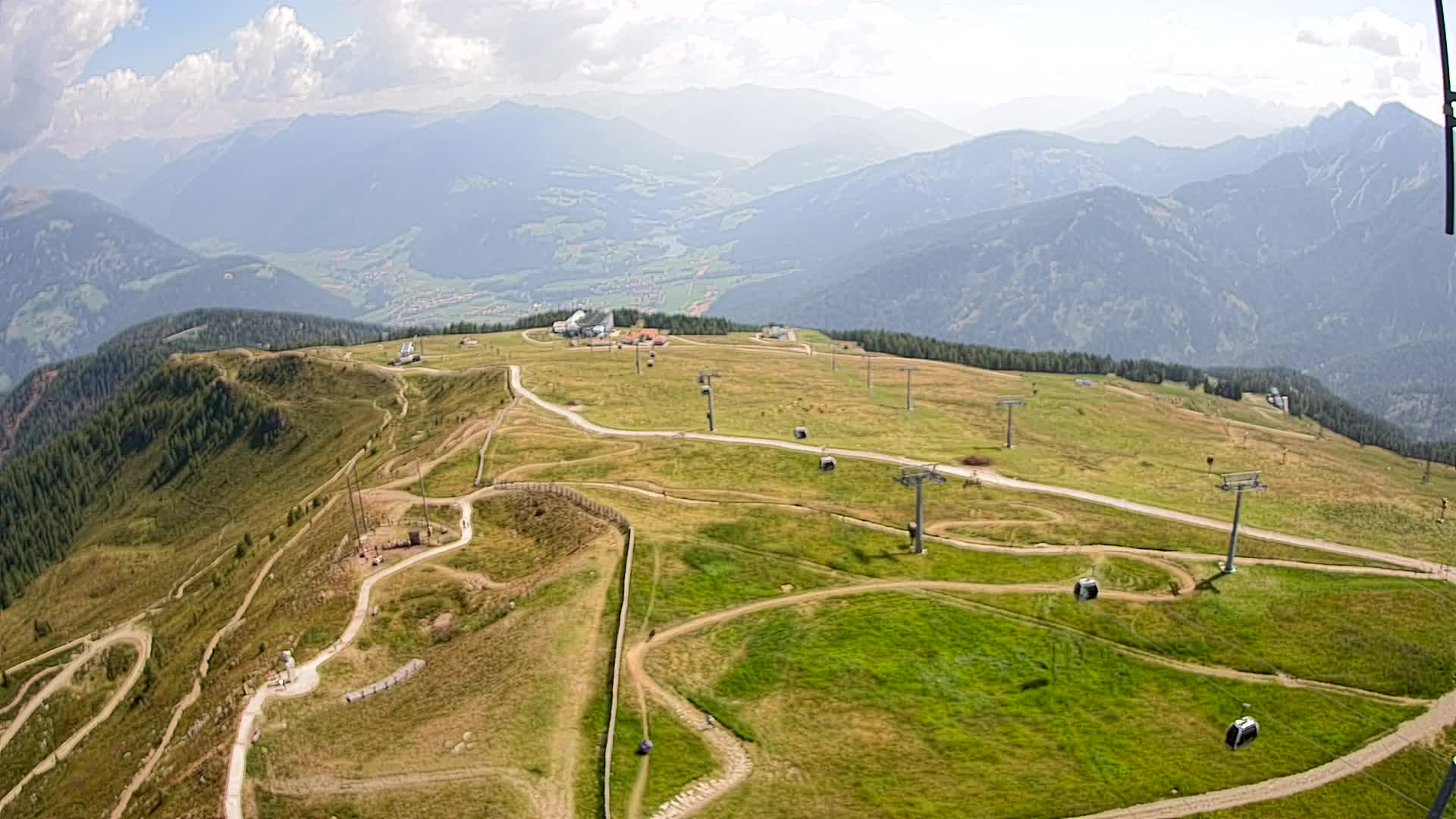 Kronplatz vrh | pogled na Valdaora – Olang