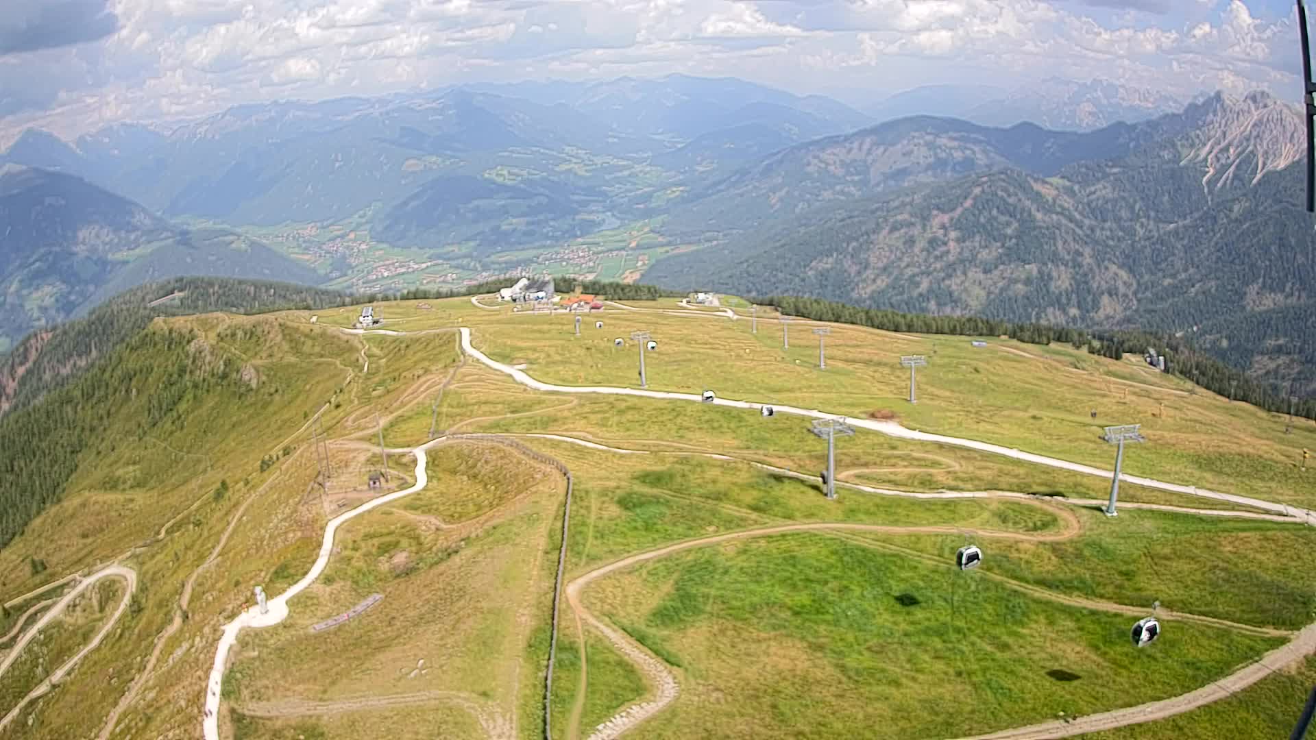 Kronplatz vrh | pogled na Valdaora – Olang