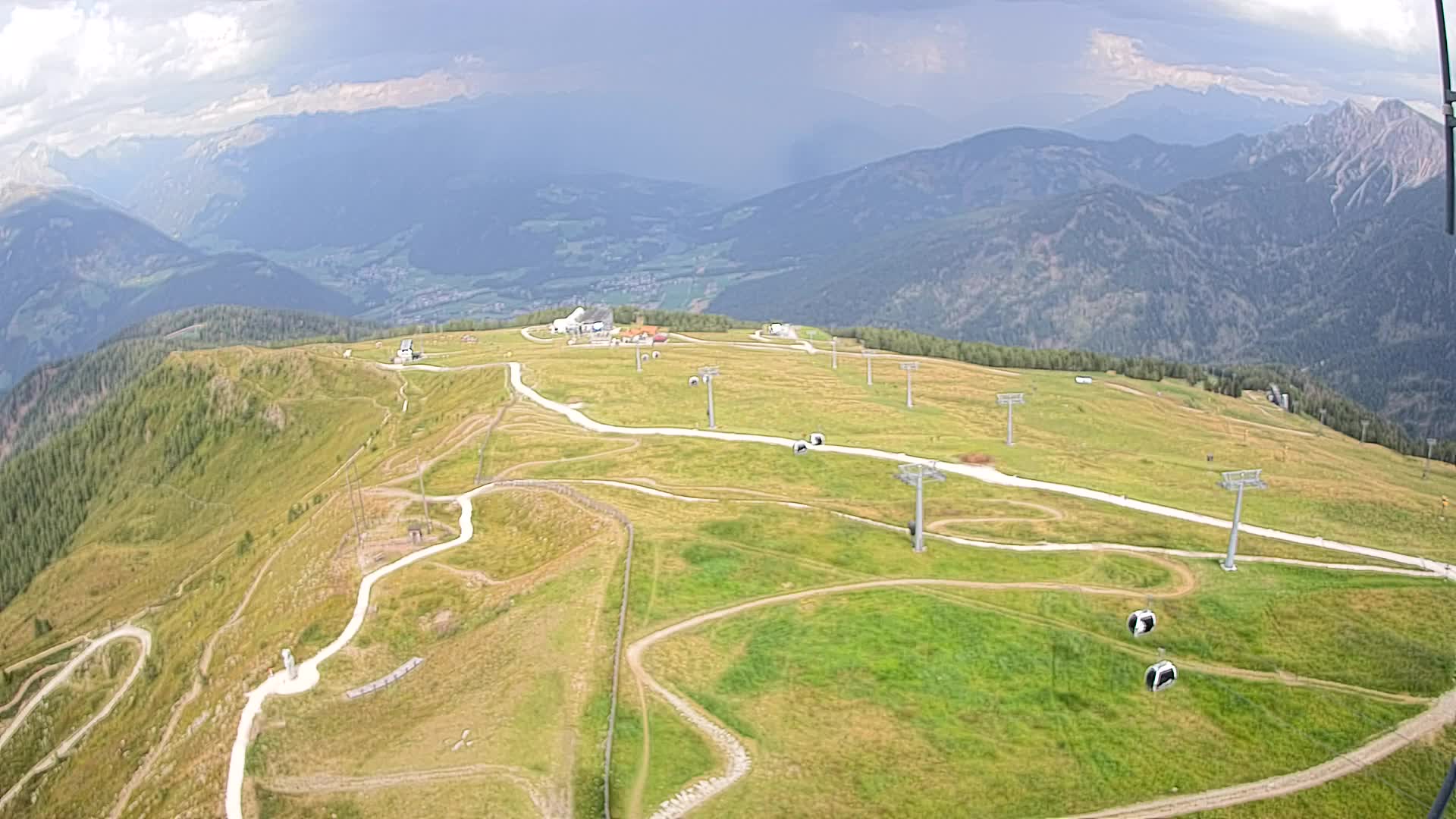Sommet du Kronplatz | vue sur Valdaora – Olang