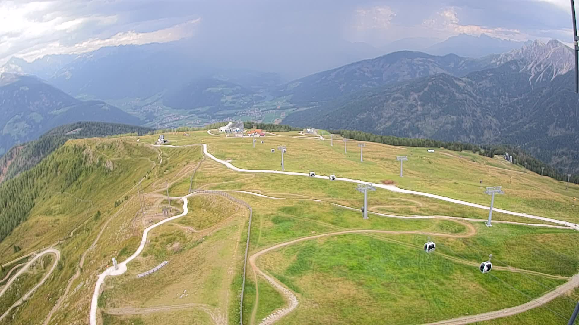 Sommet du Kronplatz | vue sur Valdaora – Olang