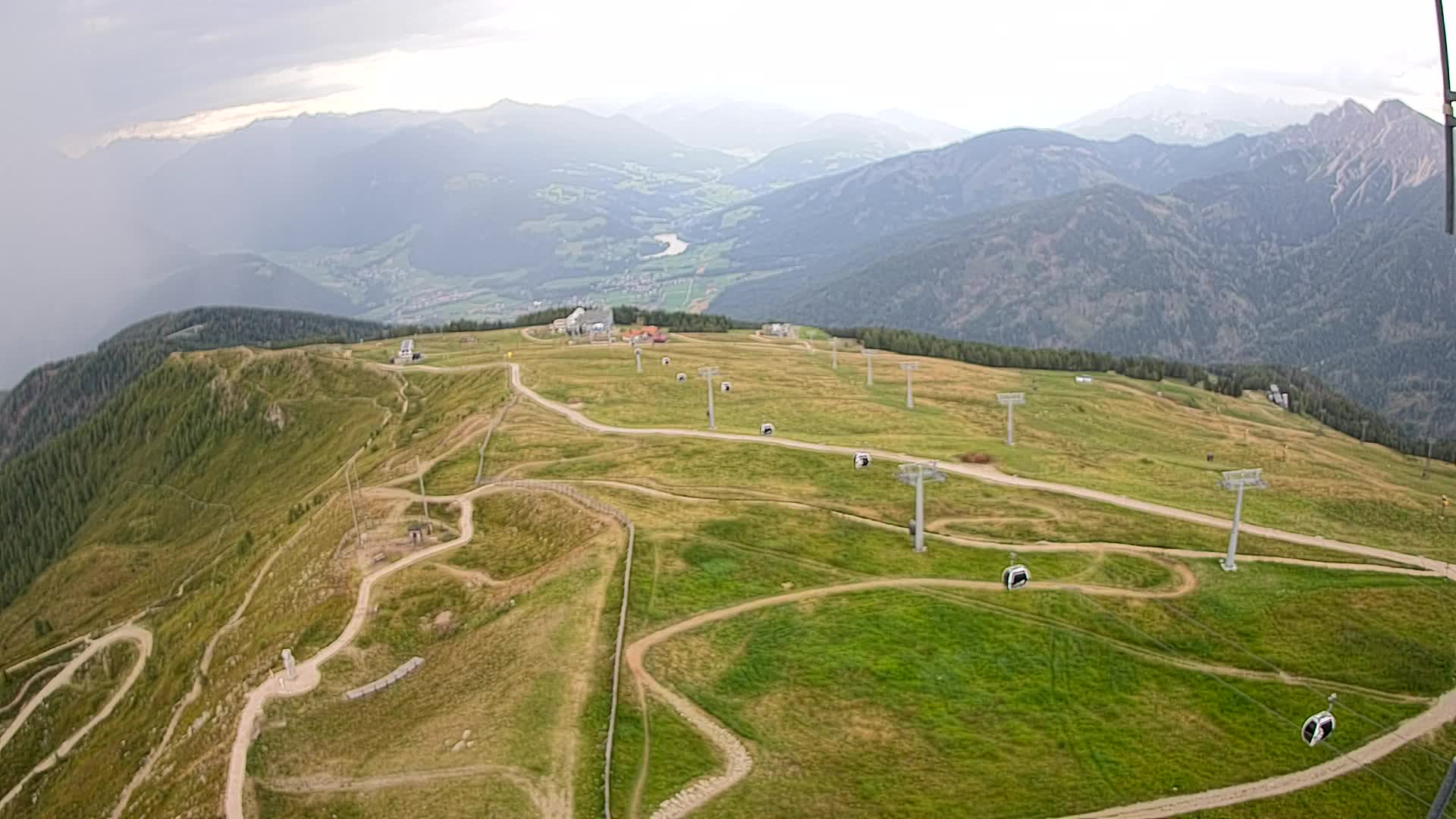 Kronplatz vrh | pogled na Valdaora – Olang