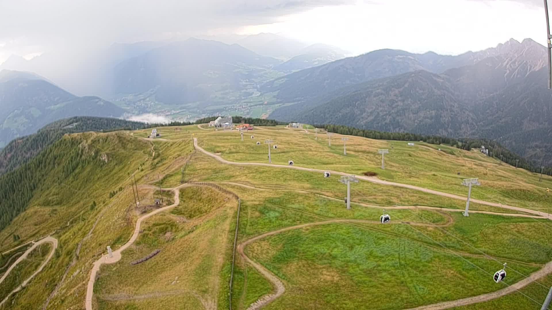 Sommet du Kronplatz | vue sur Valdaora – Olang
