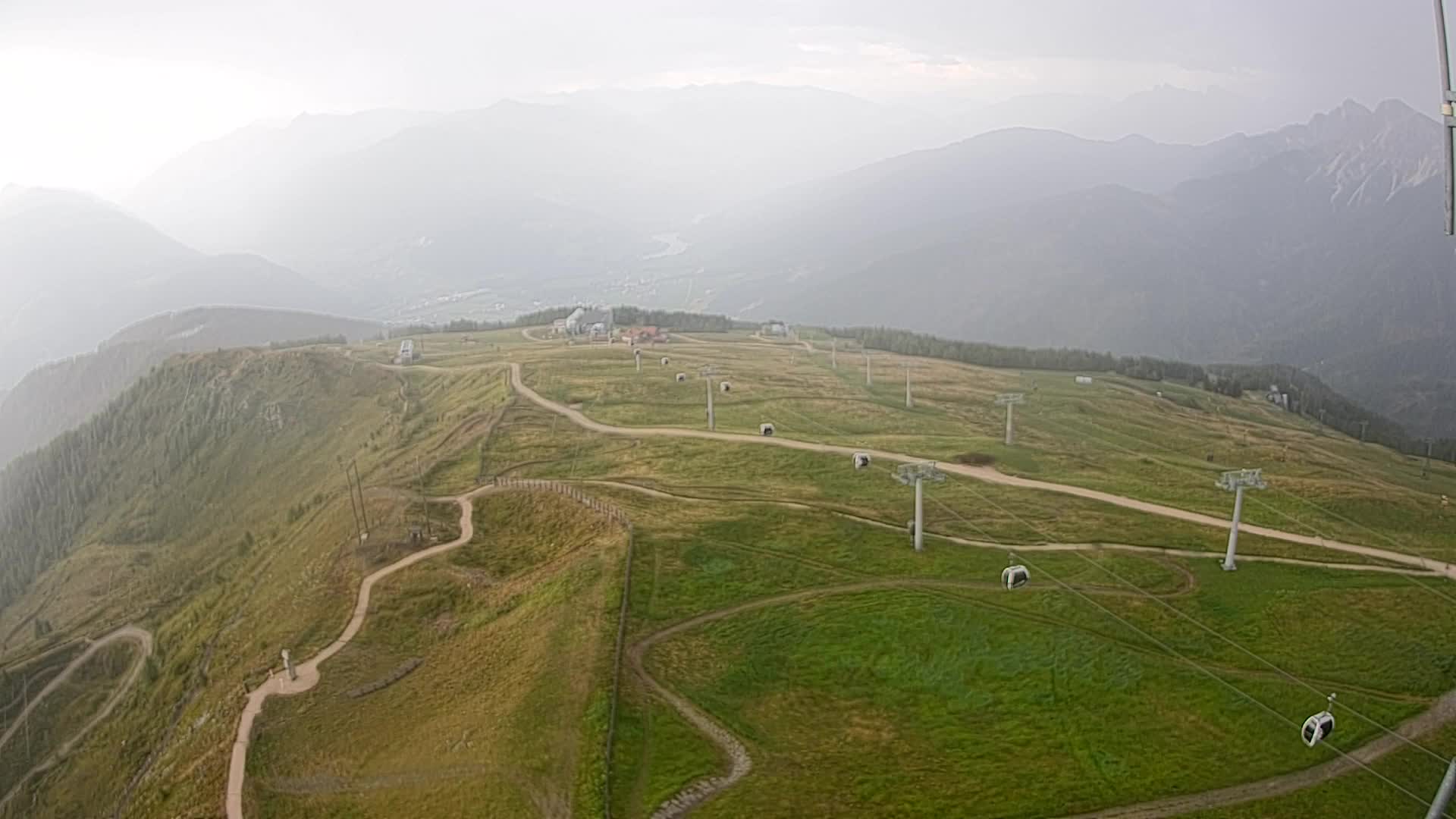 Kronplatz-Gipfel | Blick nach Olang – Valdaora
