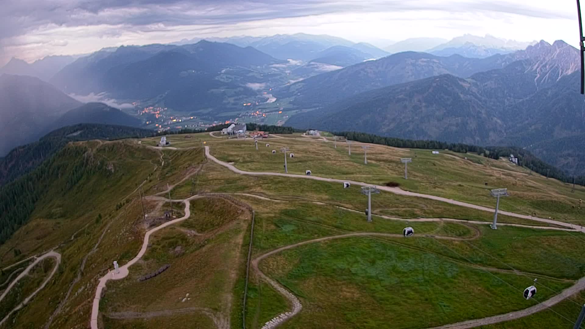 Kronplatz vrh | pogled na Valdaora – Olang