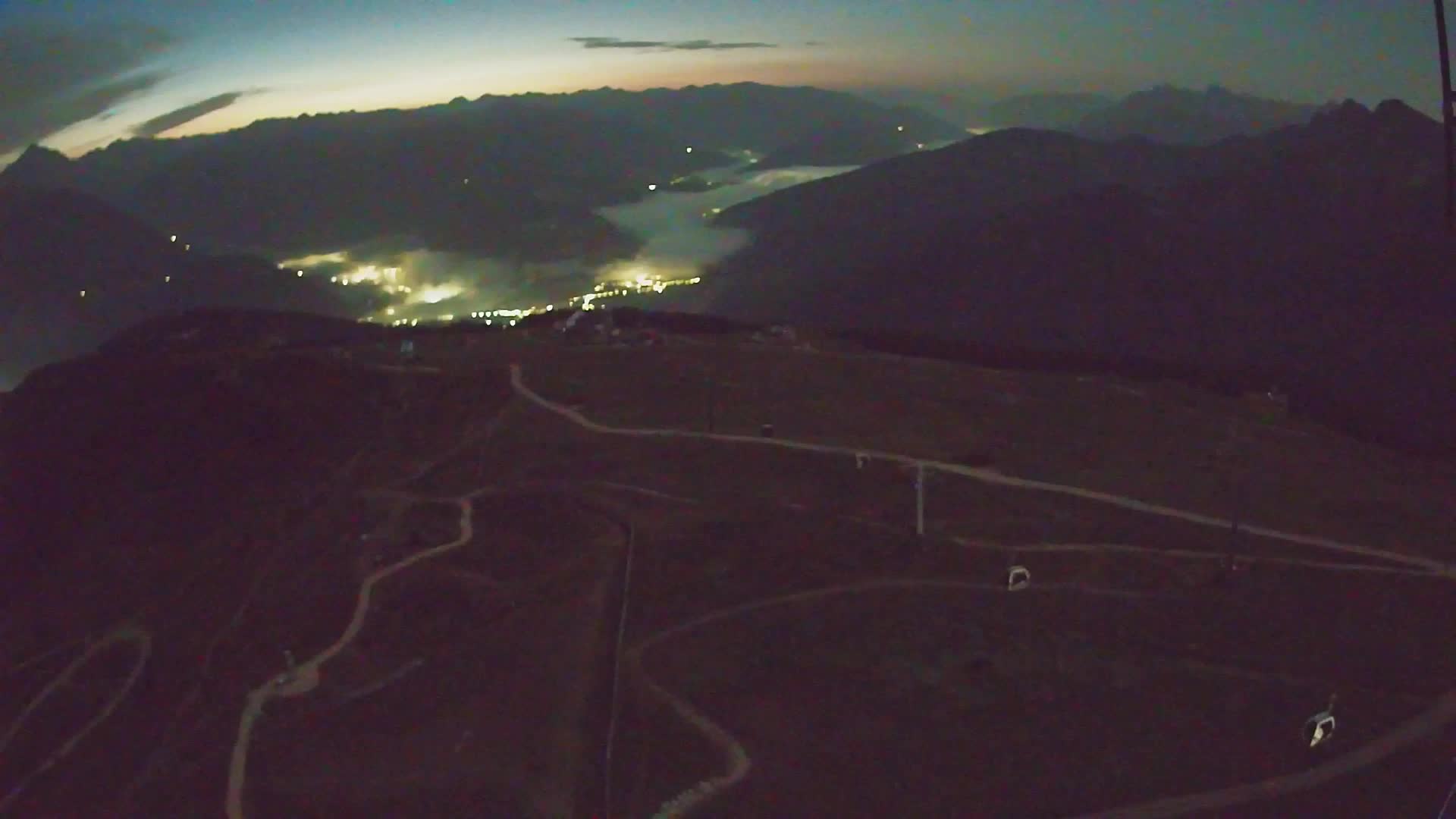 Kronplatz-Gipfel | Blick nach Olang – Valdaora