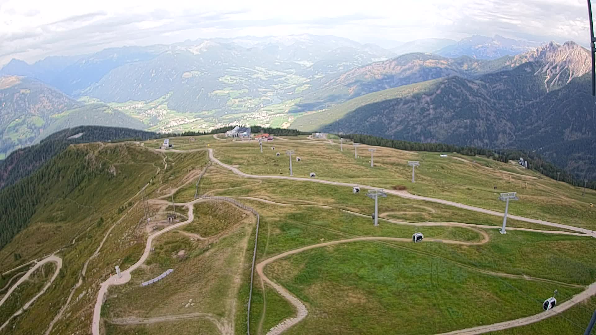Sommet du Kronplatz | vue sur Valdaora – Olang