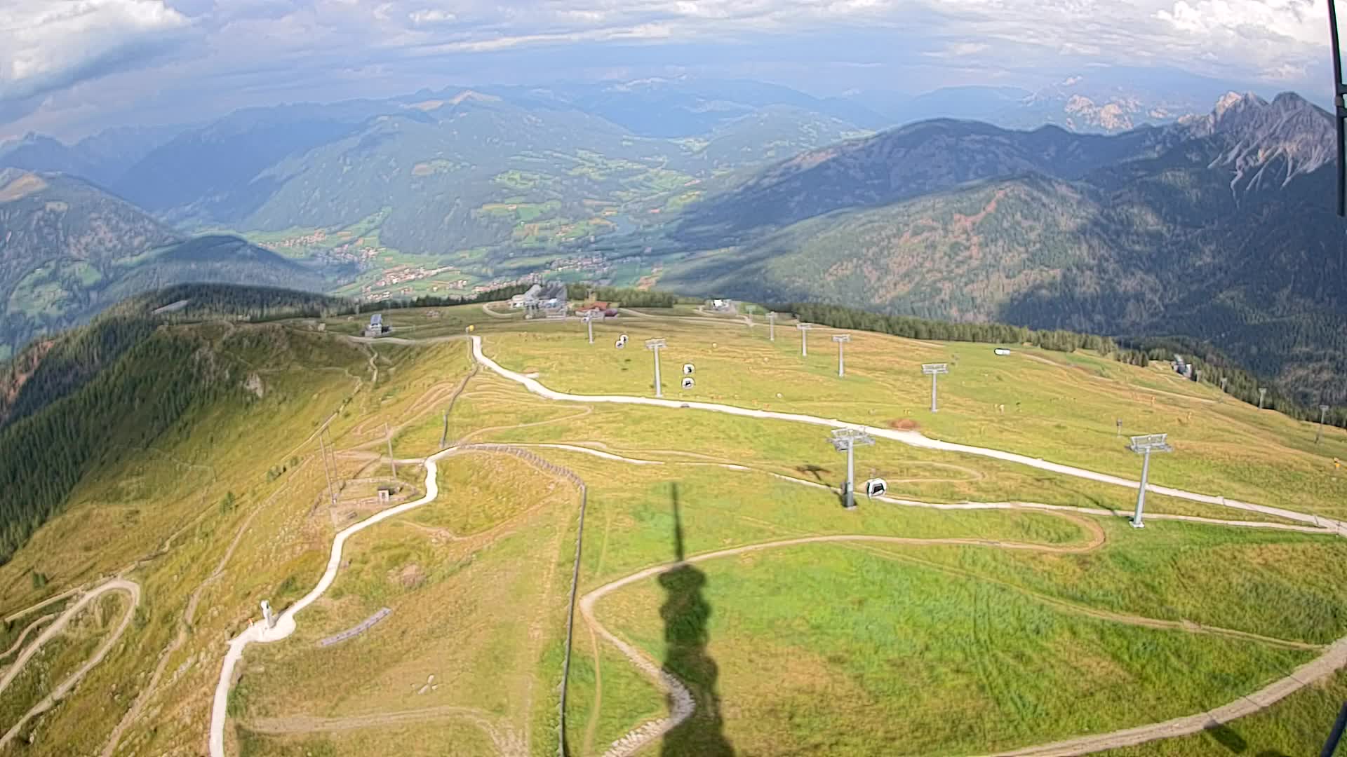 Kronplatz vrh | pogled na Valdaora – Olang