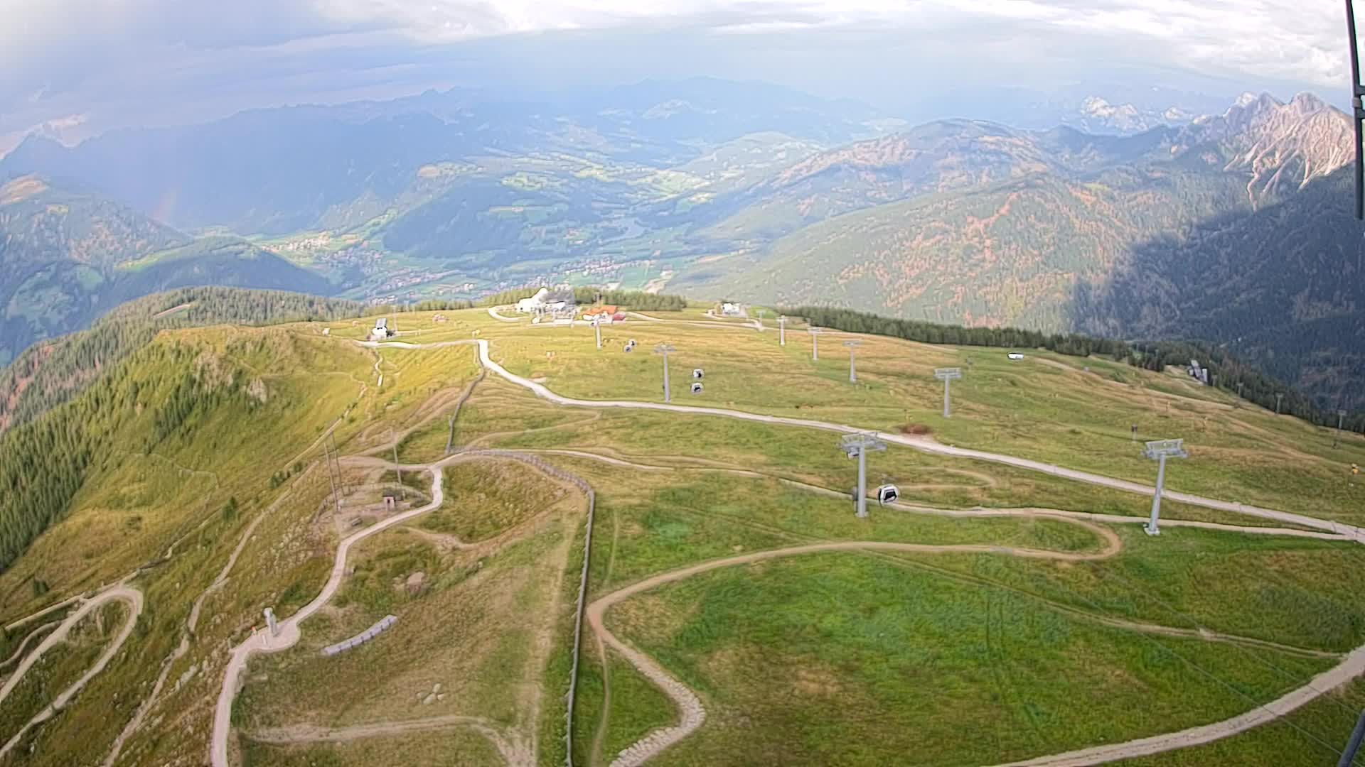 Sommet du Kronplatz | vue sur Valdaora – Olang