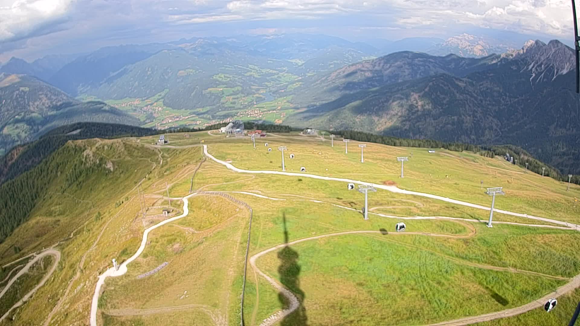 Kronplatz vrh | pogled na Valdaora – Olang