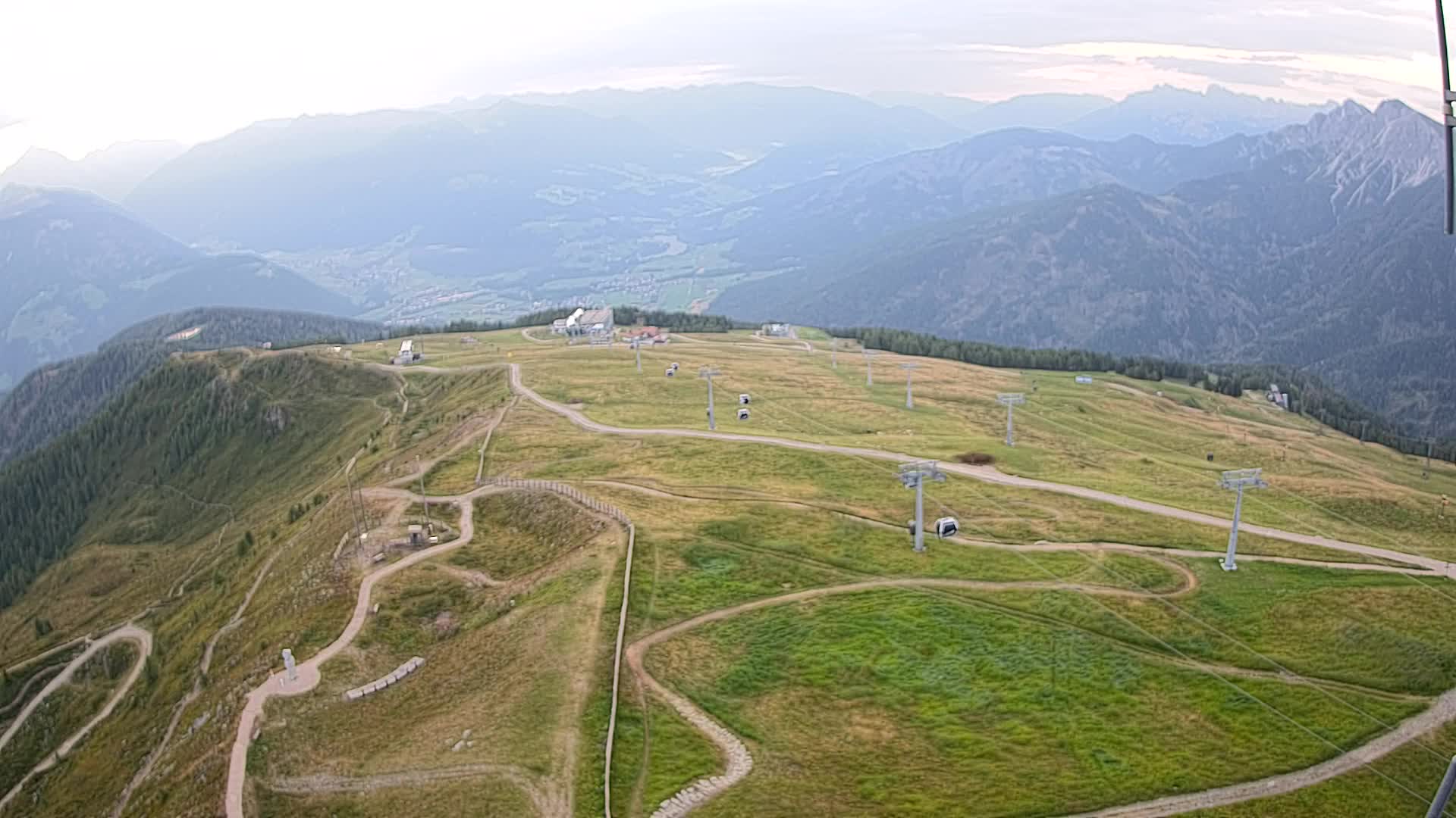 Kronplatz-Gipfel | Blick nach Olang – Valdaora