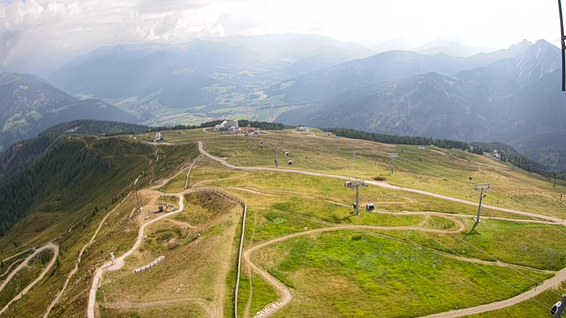 Sommet du Kronplatz | vue sur Valdaora – Olang