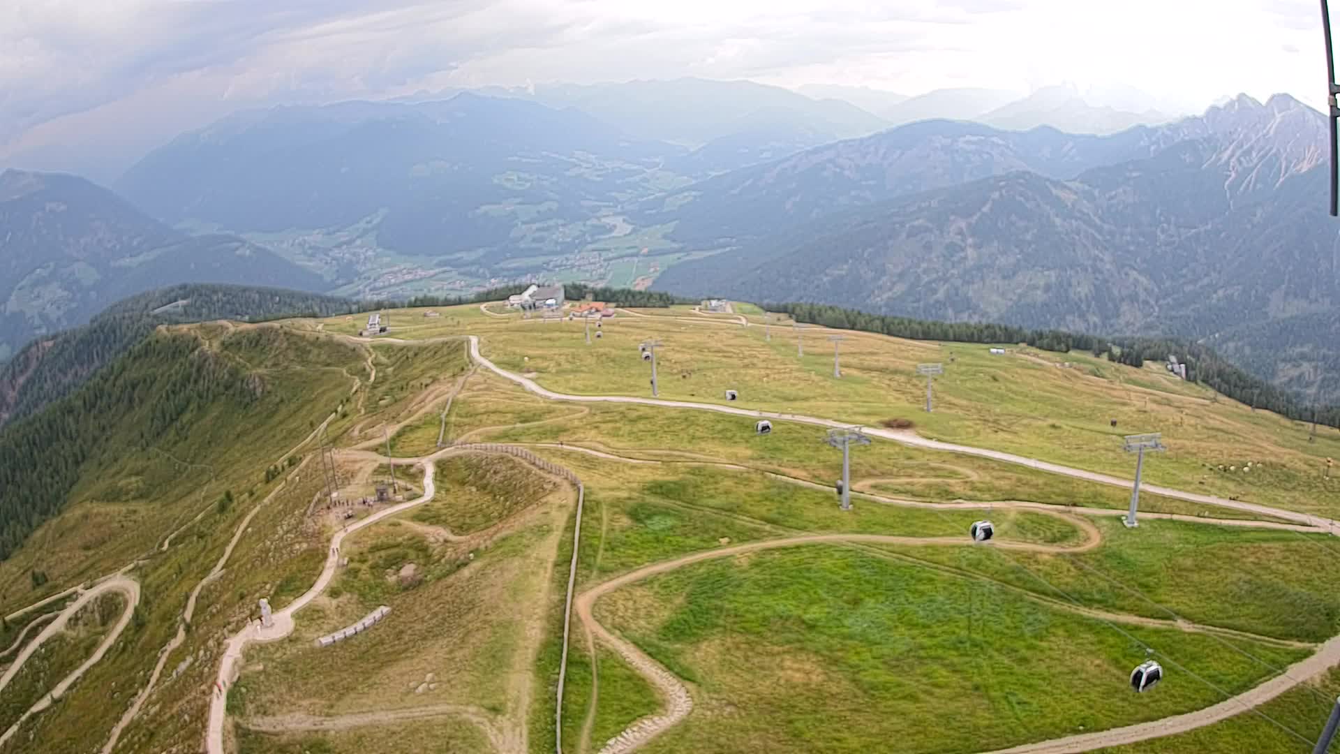 Kronplatz vrh | pogled na Valdaora – Olang